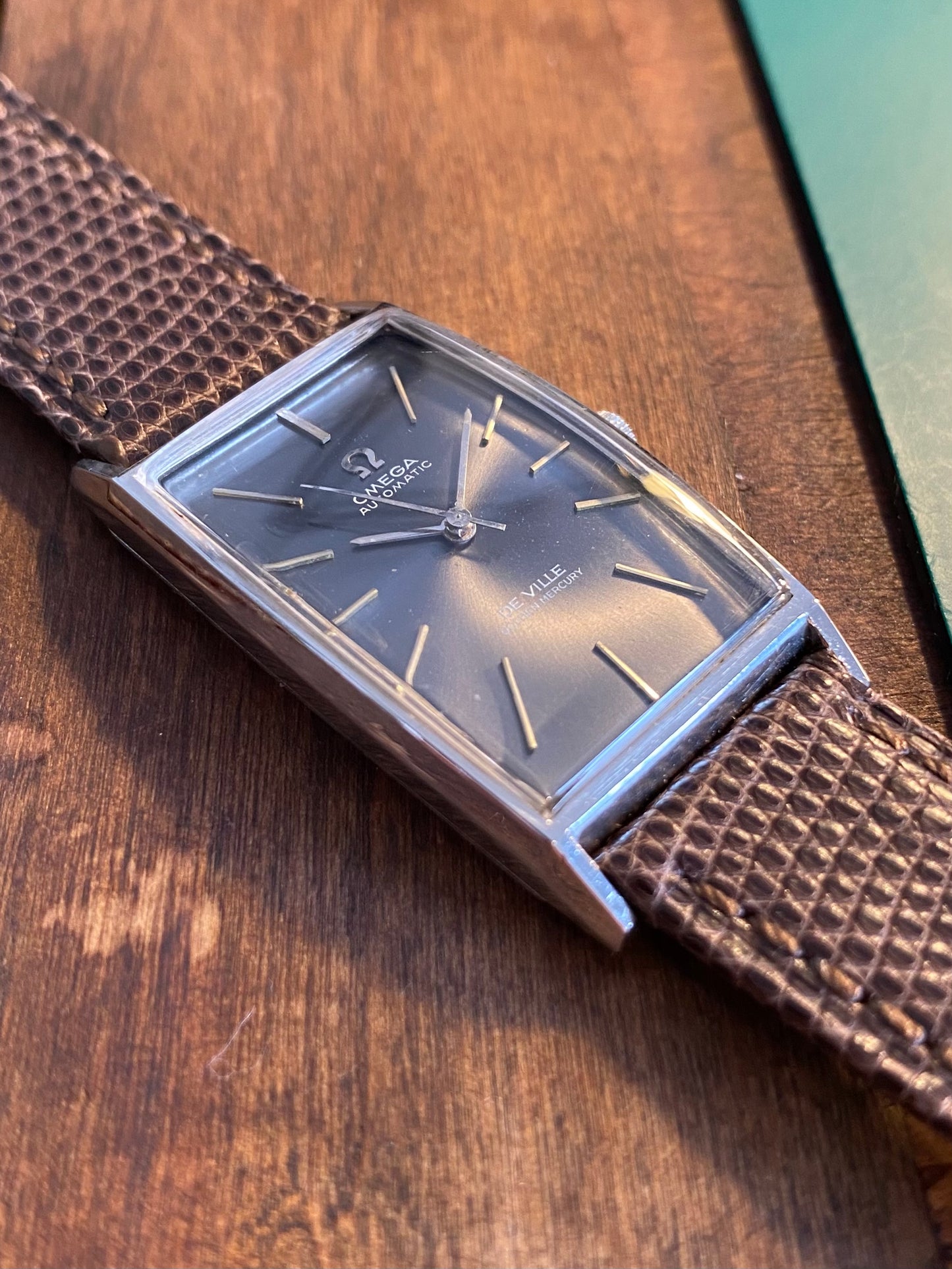 Omega DeVille Golden Mercury Automatic 161.034 Cal.671 Montre Vintage 1966