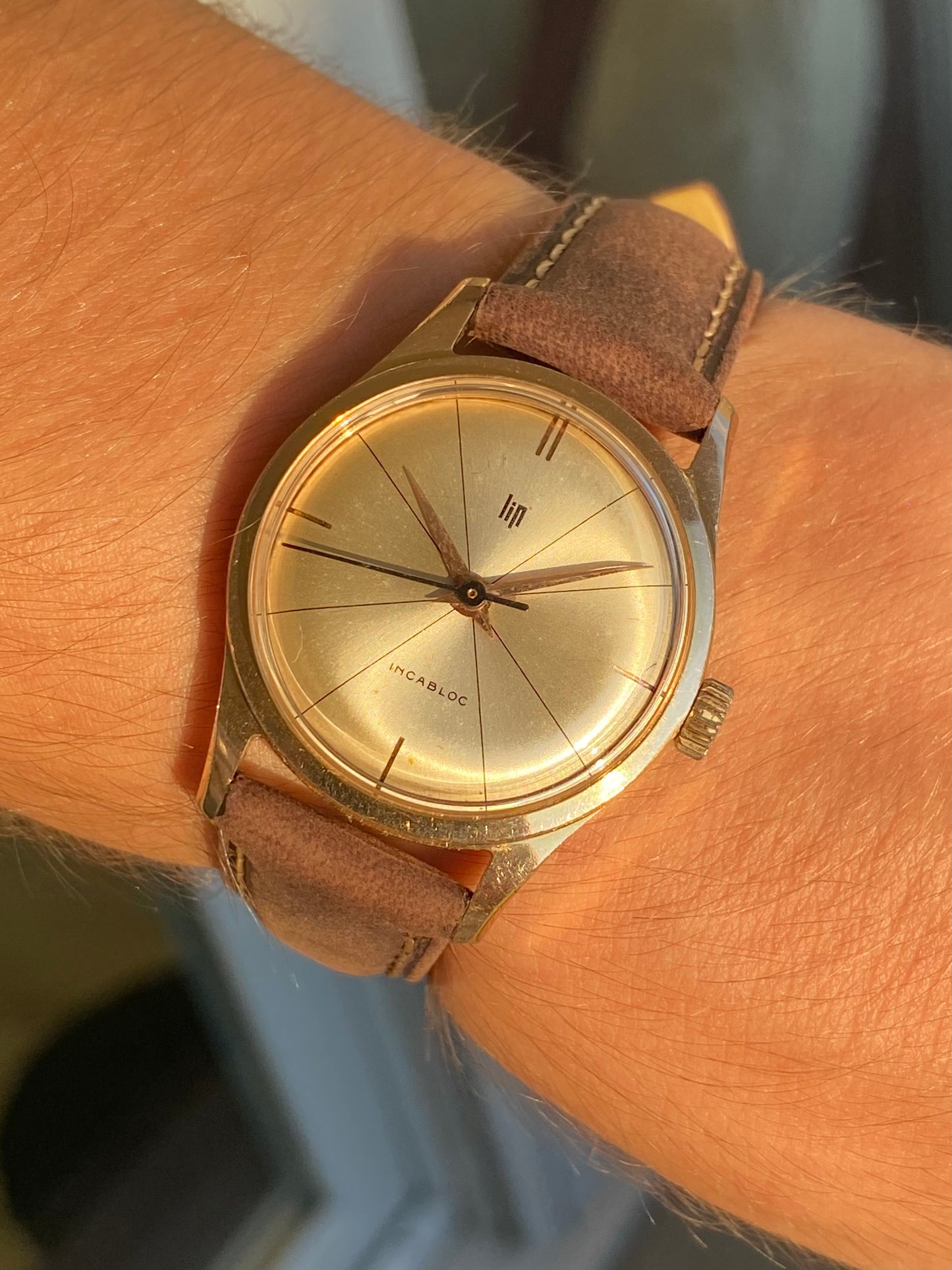 LIP R23 Cross Hair Montre Vintage Mécanique 1960