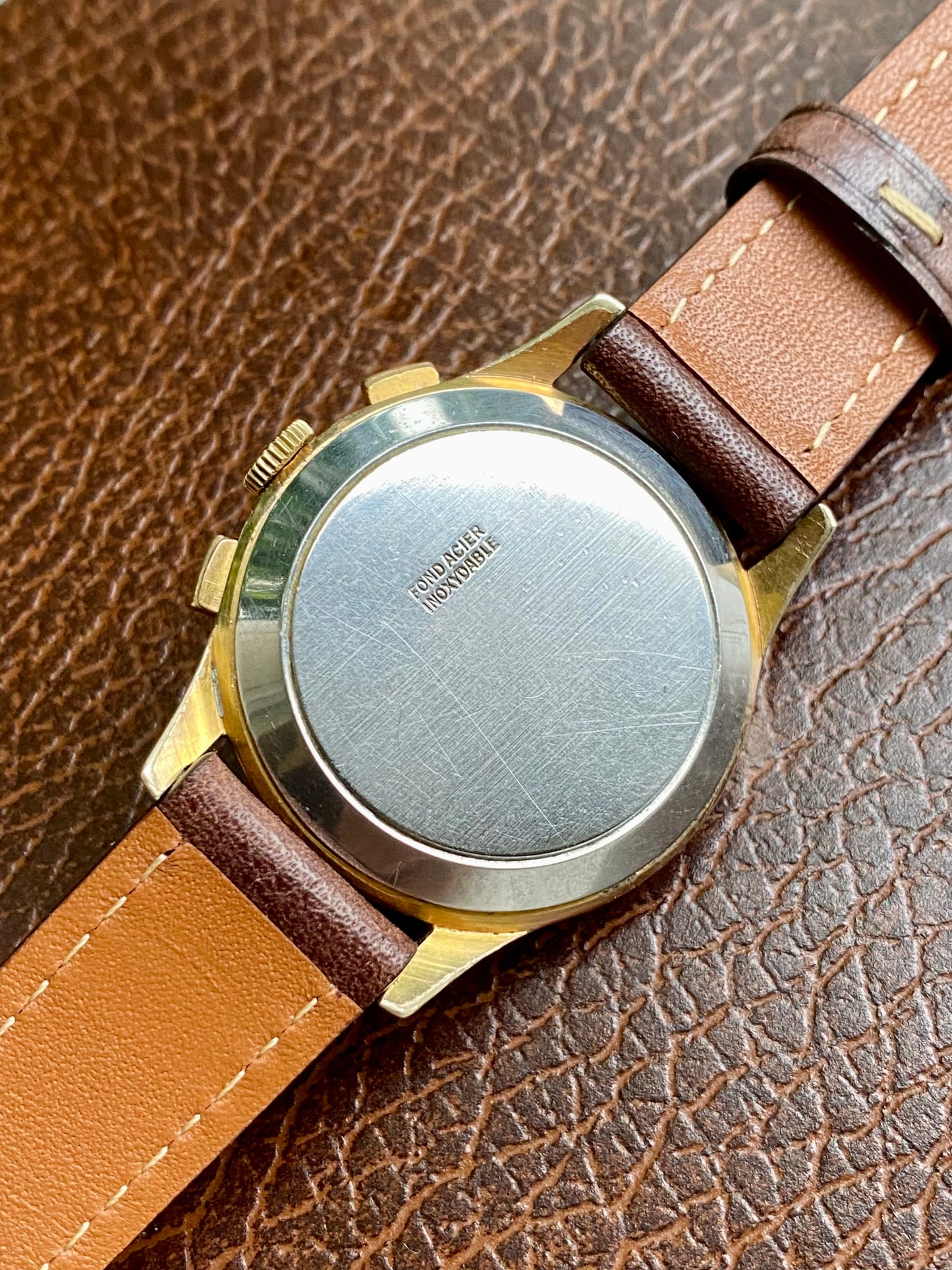 Chronographe Suisse - Genève - Montre Vintage Mécanique Landeron 149 - 1950