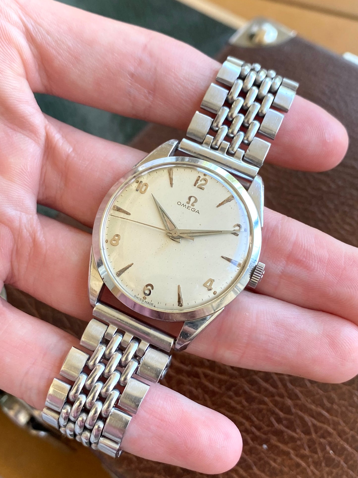 Omega Réf. 2910-4SC Montre Vintage Mécanique Cal. 284 - 1958