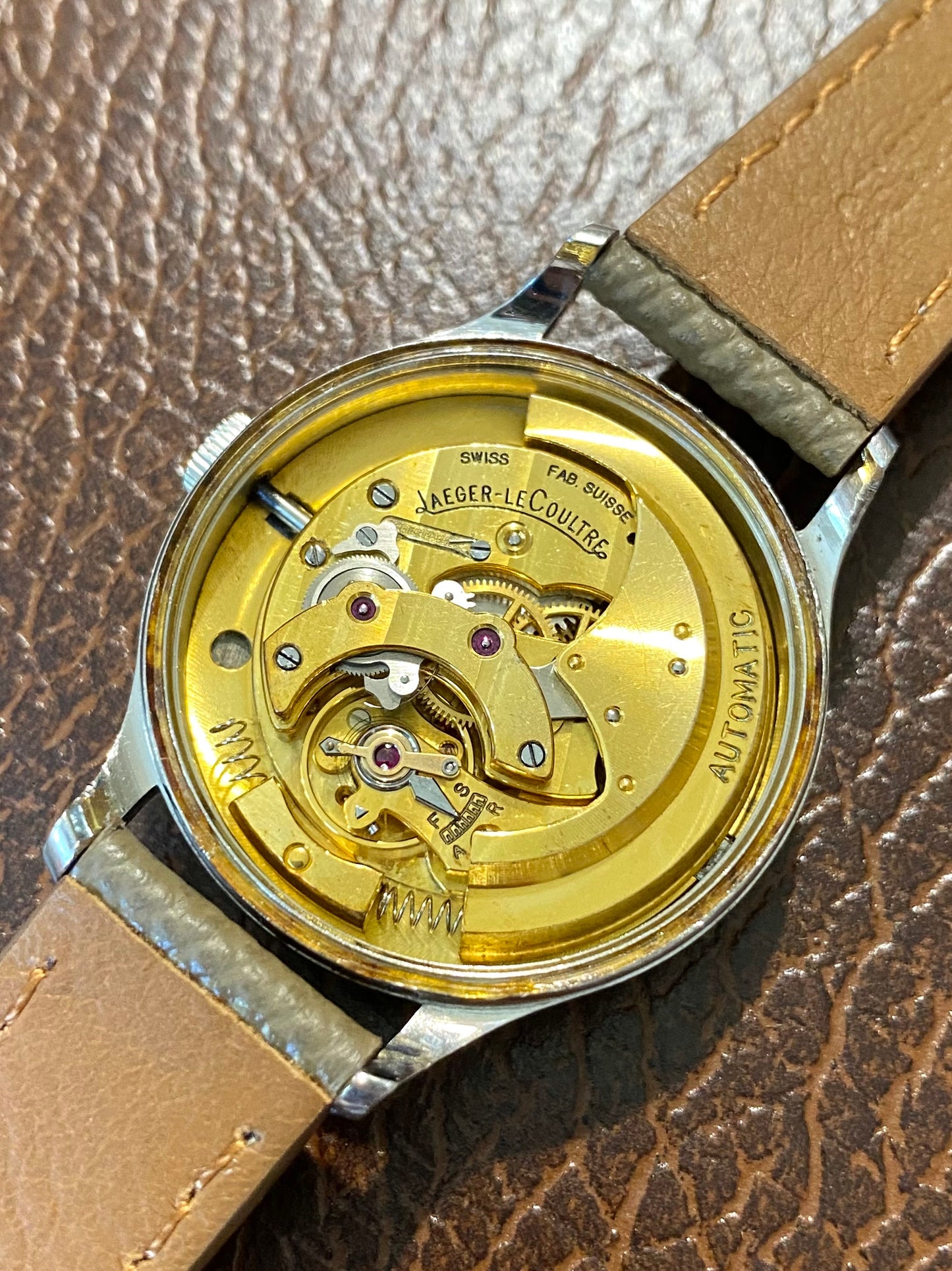 Jaeger-LeCoultre Réserve de Marché Cal.481 Automatic Bumper Powermatic Montre Vintage 1949