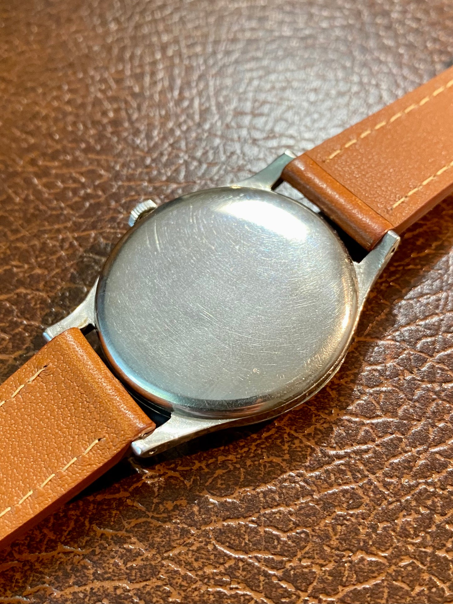 Omega Jumbo 37,8mm Cadran Nid d’Abeille "Honey Comb" Montre Vintage Mécanique Cal.265 Réf.2609-7 - 1951