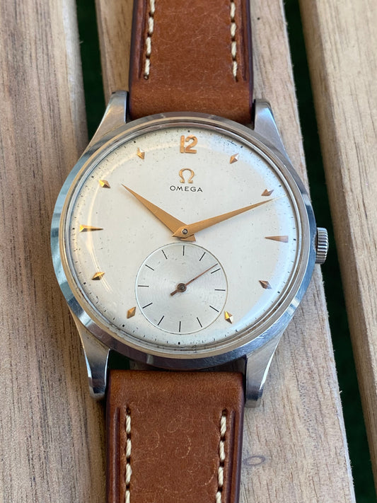 Omega Jumbo Oversize 38mm Cal.265 Réf. 2609 Montre Vintage Mécanique 1950
