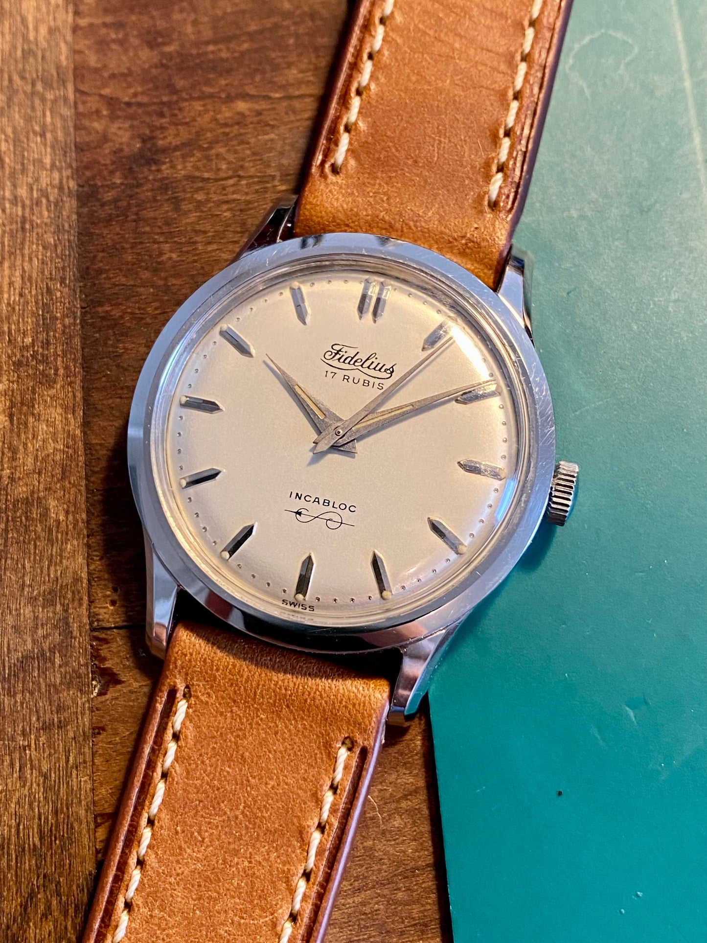 Fidelius Swiss Montre Vintage Mécanique 1960