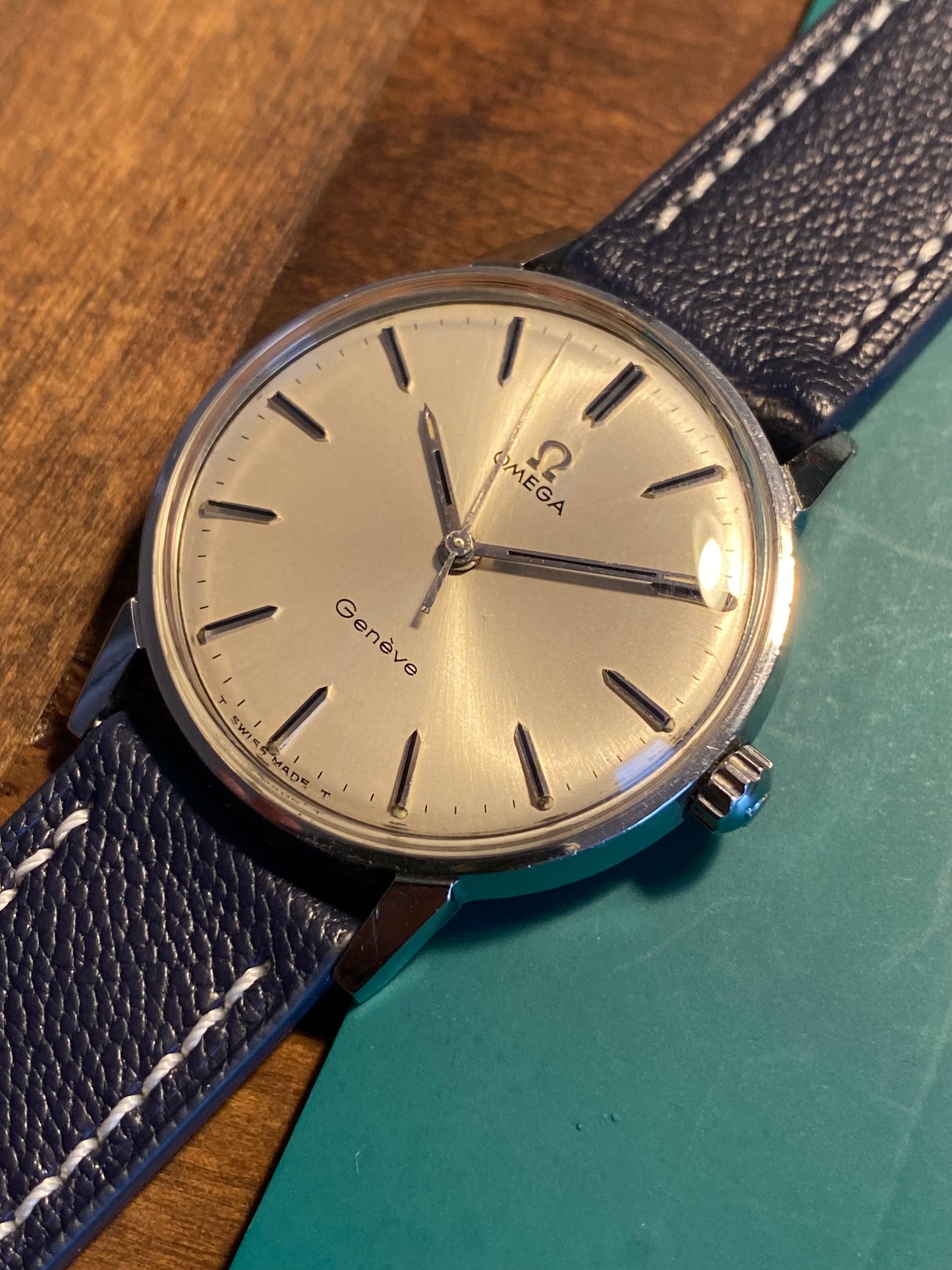 Omega Genève "Transition Seamaster" 135.011 Cal.601 Montre Vintage 1968
