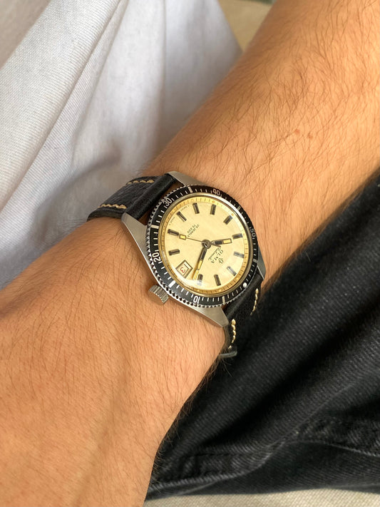 Olma Automatic TS200 Montre Vintage Mécanique Plongée Diver AS1902/03 - 1960