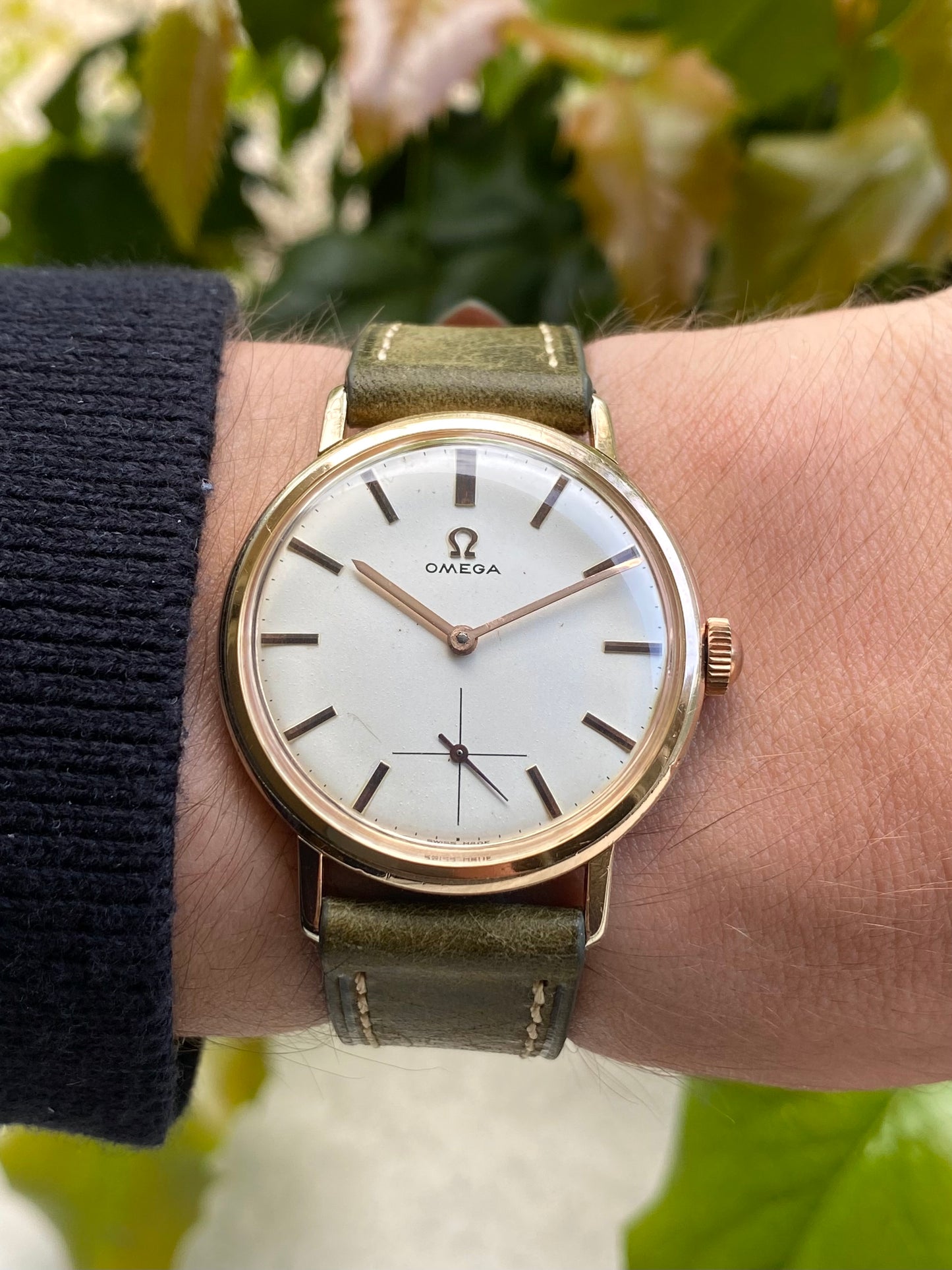 Omega Montre Vintage Mécanique Plaqué Or Cal.269 Réf. 121.002-62 - 1962