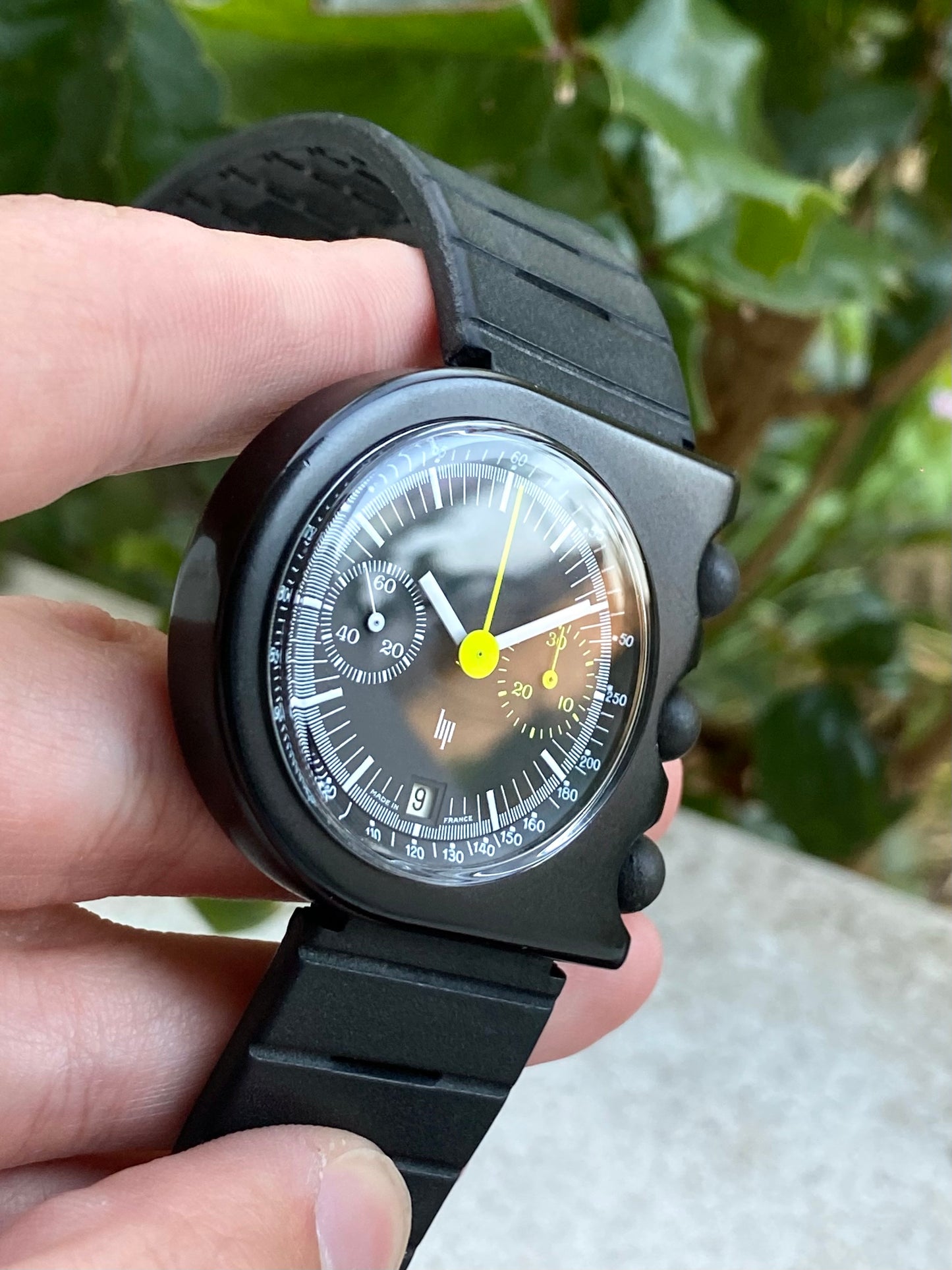 LIP Mach 2000 Chronograph Valjoux 7734 - Roger Tallon - Montre Vintage Mécanique - 1970