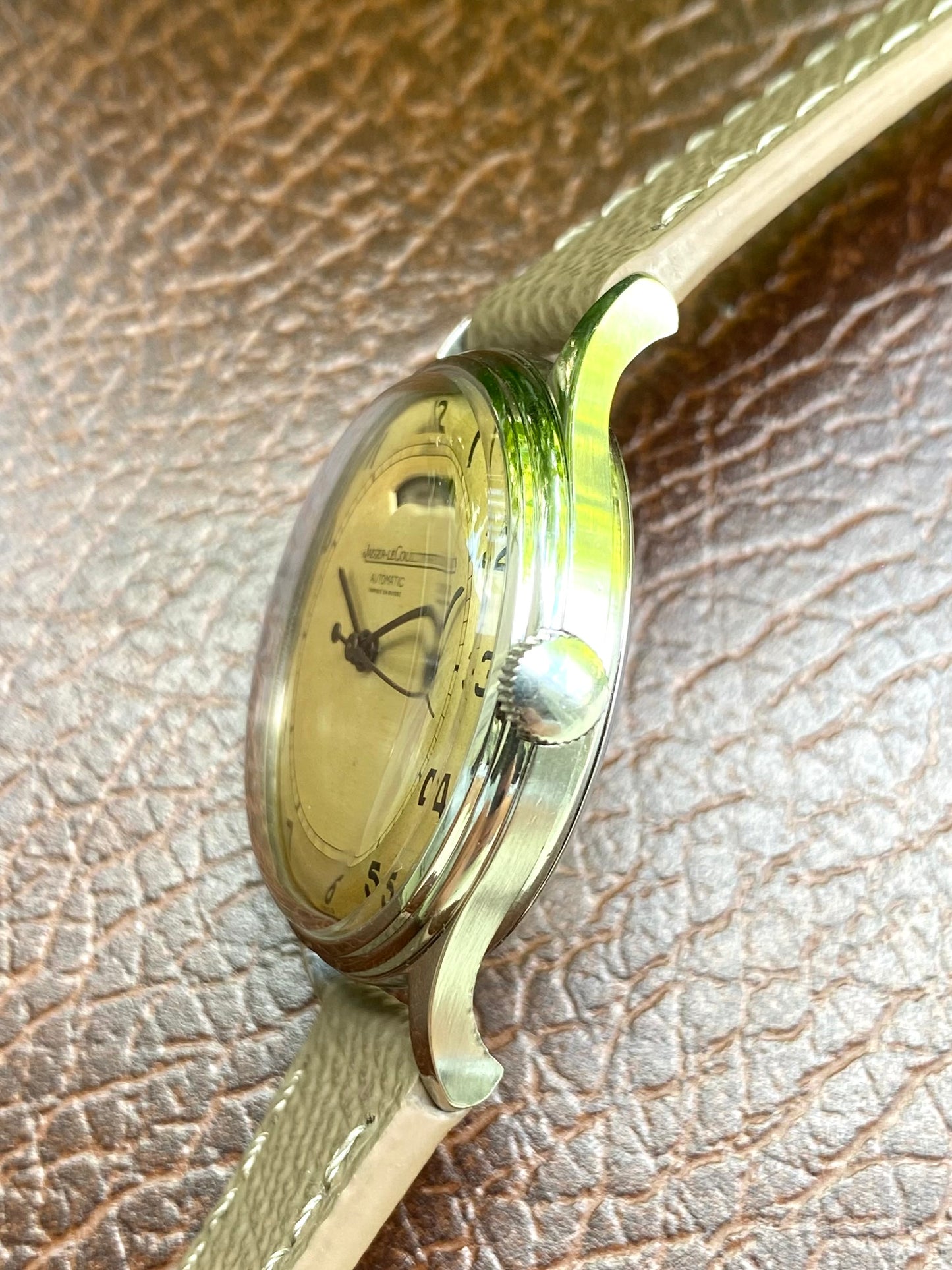 Jaeger-LeCoultre Réserve de Marché Cal.481 Automatic Bumper Powermatic Montre Vintage 1949