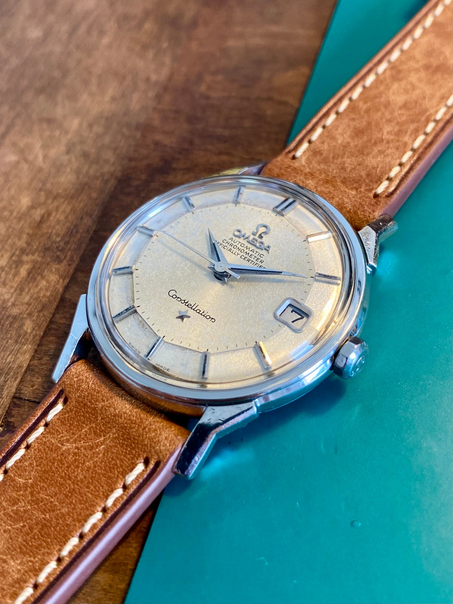 Omega Constellation Pie-Pan Automatic Montre Vintage 168.005 Cal.564 Mécanique 1968