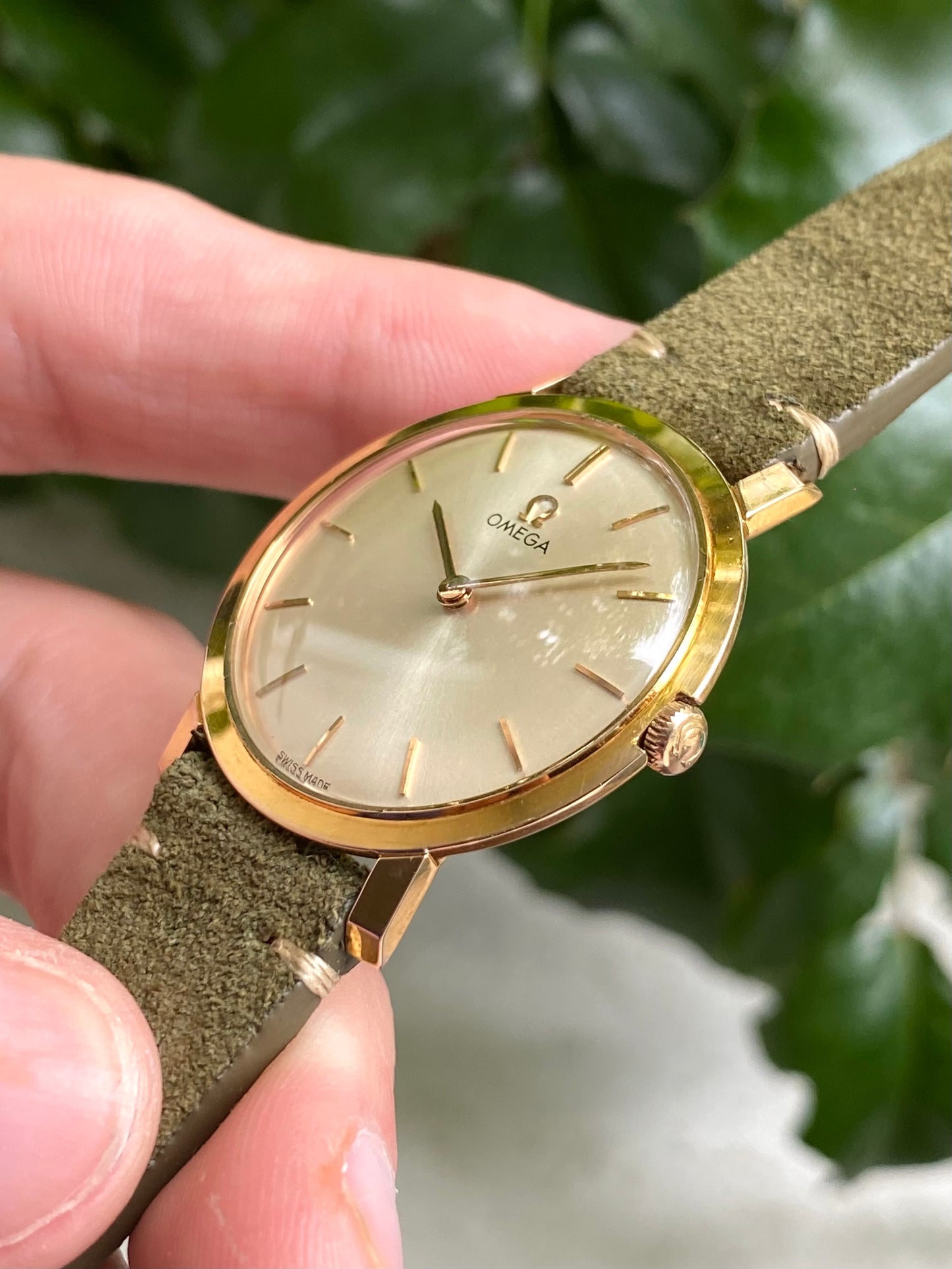 Omega Montre Vintage Extra Plate - Réf.111.022 Cal.620 Mécanique 1964 - Boucle & Bracelet