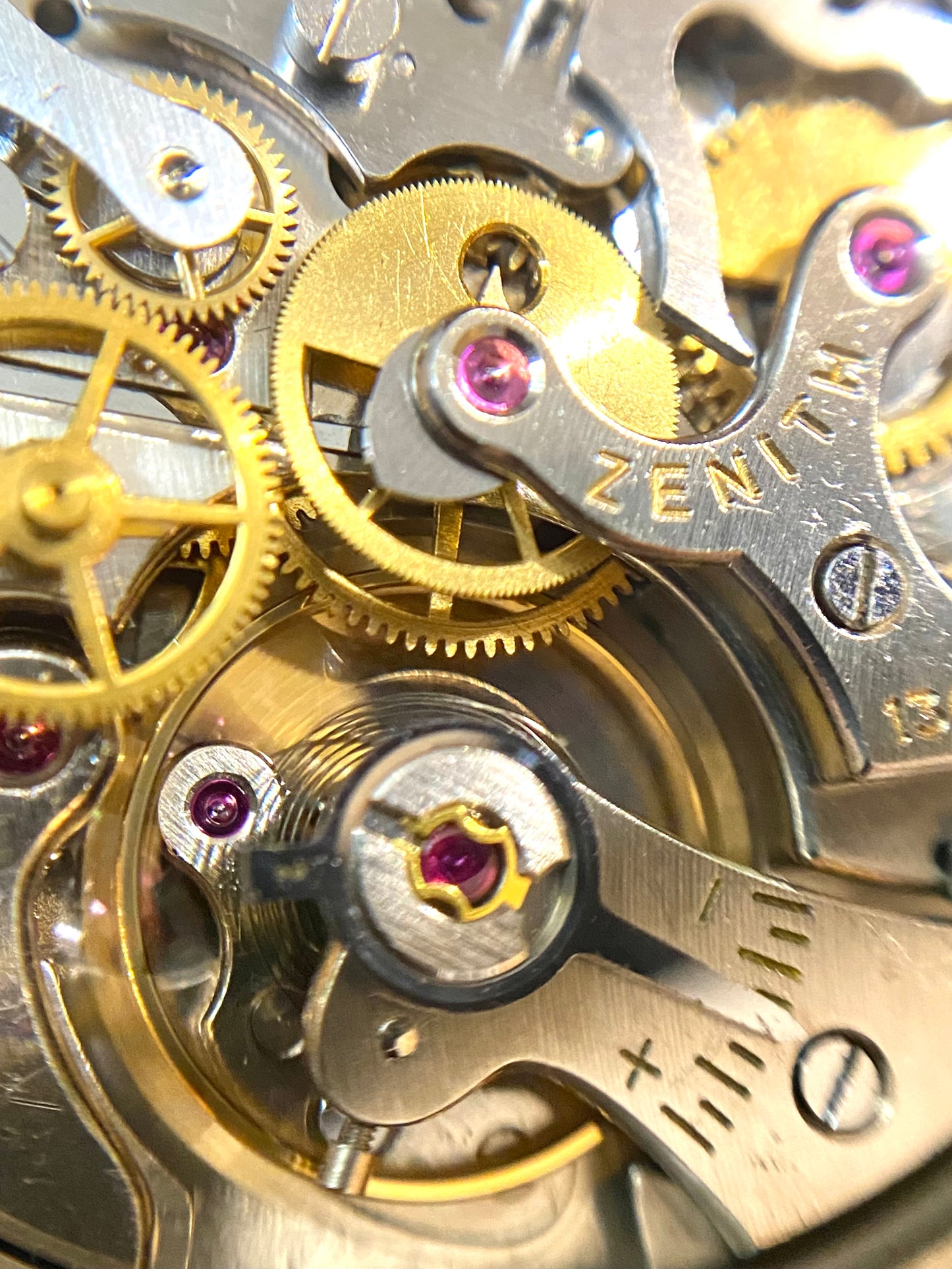 Zenith Sporto Chronographe Calibre 136D Montre Vintage Mécanique - 1964