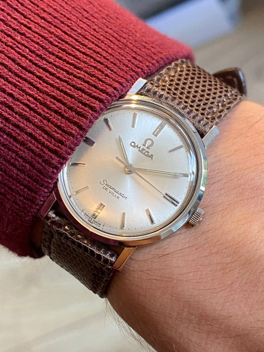 Omega Seamaster DeVille "Mid Size" 135.001 Montre Vintage Mécanique 1964