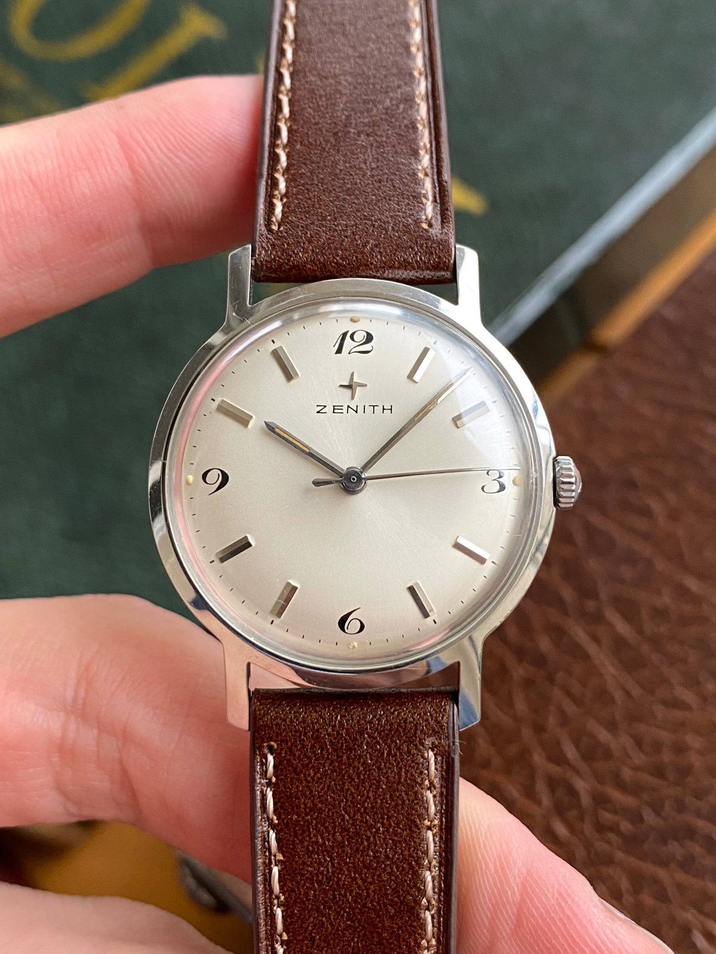 Zenith Montre Vintage Mécanique Suisse - Cal. 2532 Acier - 1960