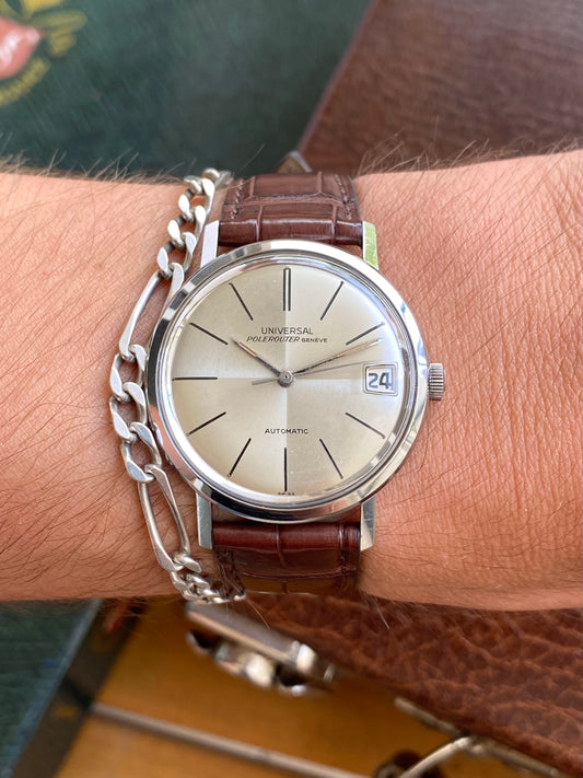 Universal Polerouter Genève Automatic Microtor - Ref.204604-4 - Cal. 218-2 - Montre Vintage Mécanique 1960