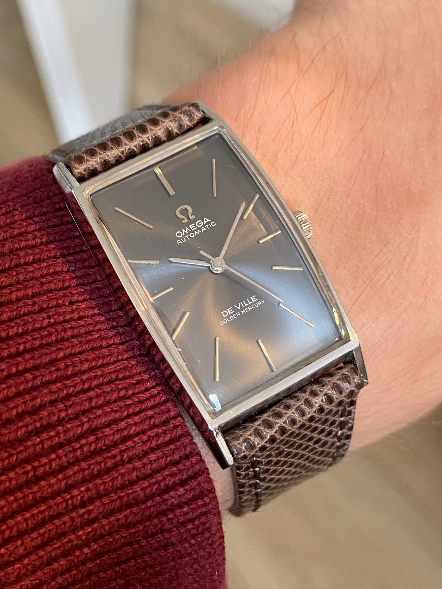 Omega DeVille Golden Mercury Automatic 161.034 Cal.671 Montre Vintage 1966