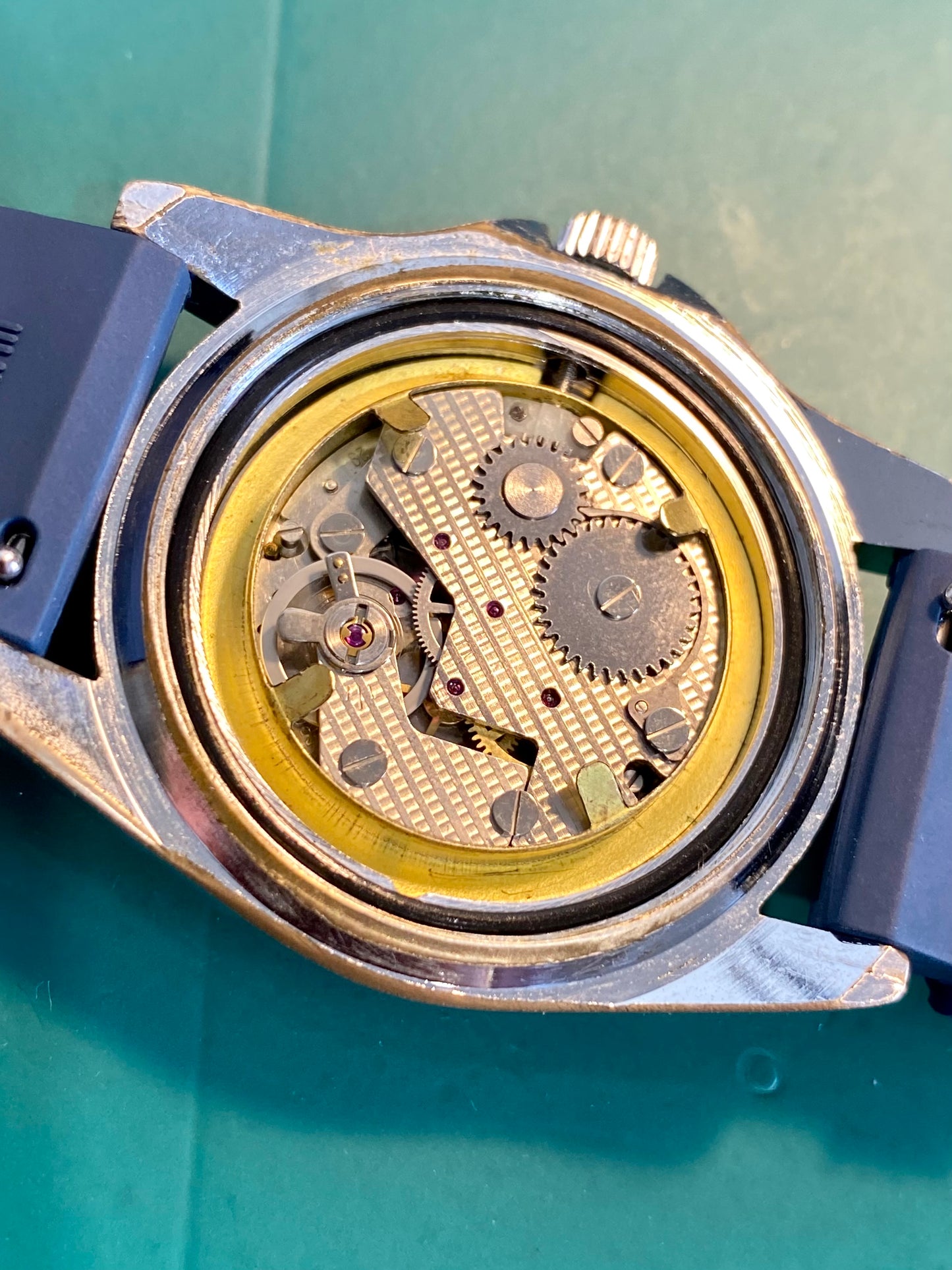 JAZ Montre Vintage De Plongée Mécanique 1970