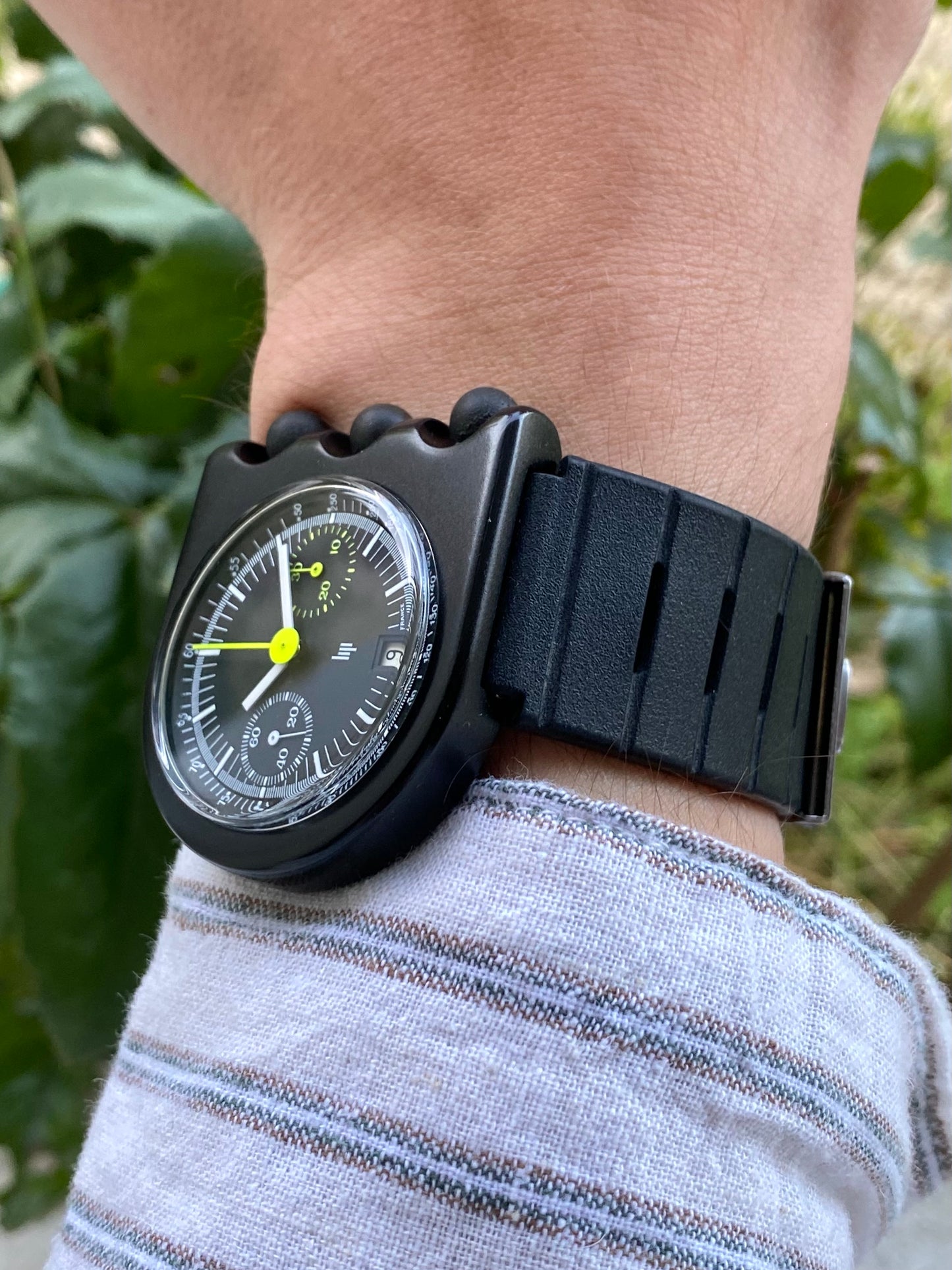 LIP Mach 2000 Chronograph Valjoux 7734 - Roger Tallon - Montre Vintage Mécanique - 1970