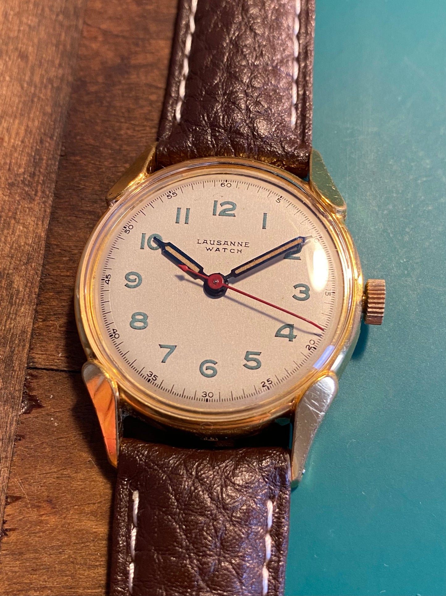 Lausanne Montre Vintage Mécanique 1950