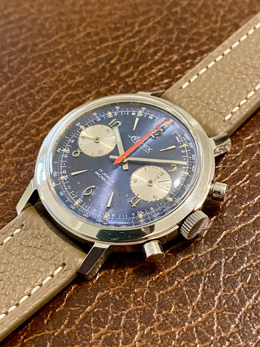 Aurex Chronographe Montre Vintage Mécanique Valjoux 7733 - 1970