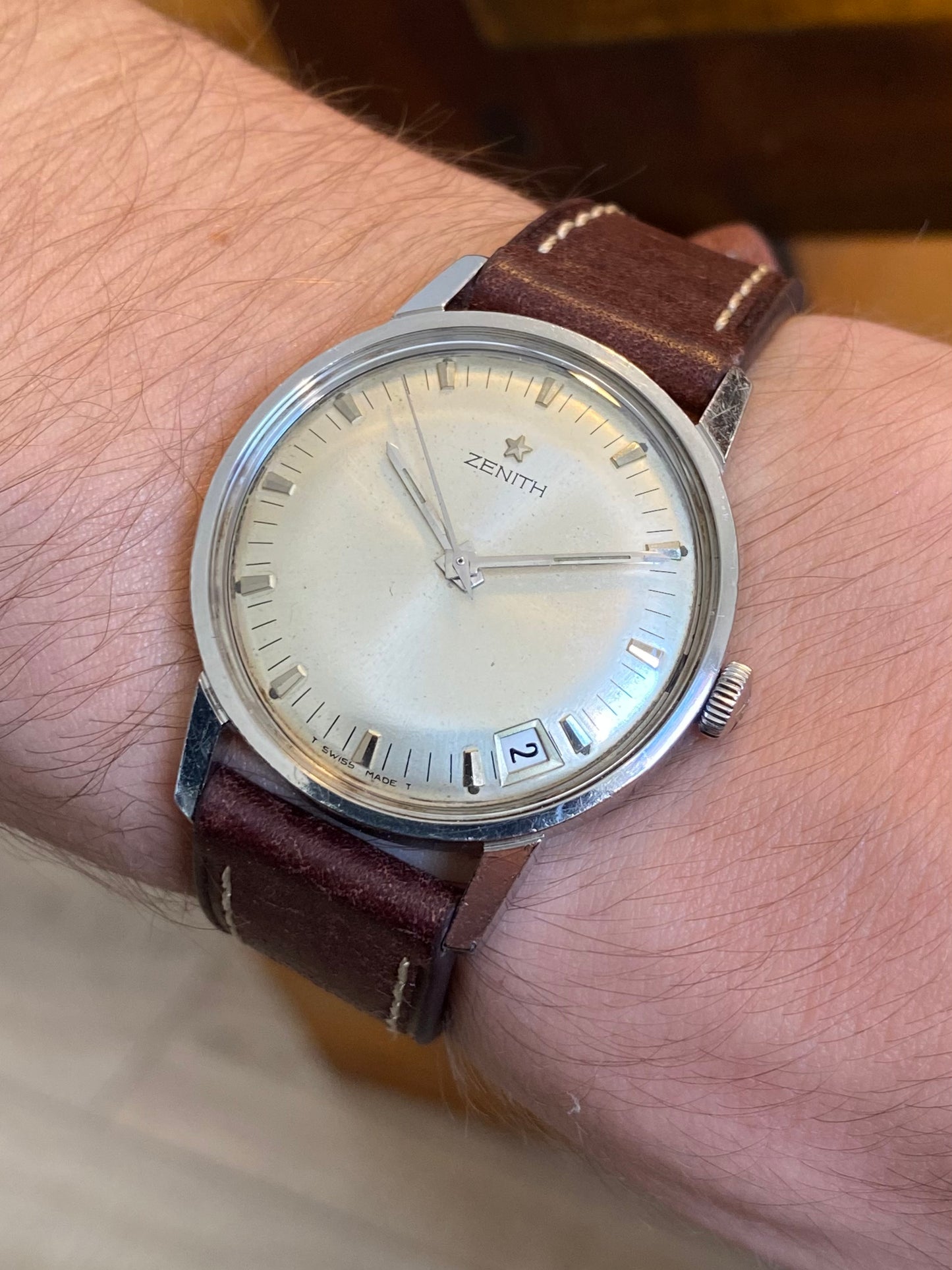 Zenith Cal.2532c Montre Vintage Mécanique 1960