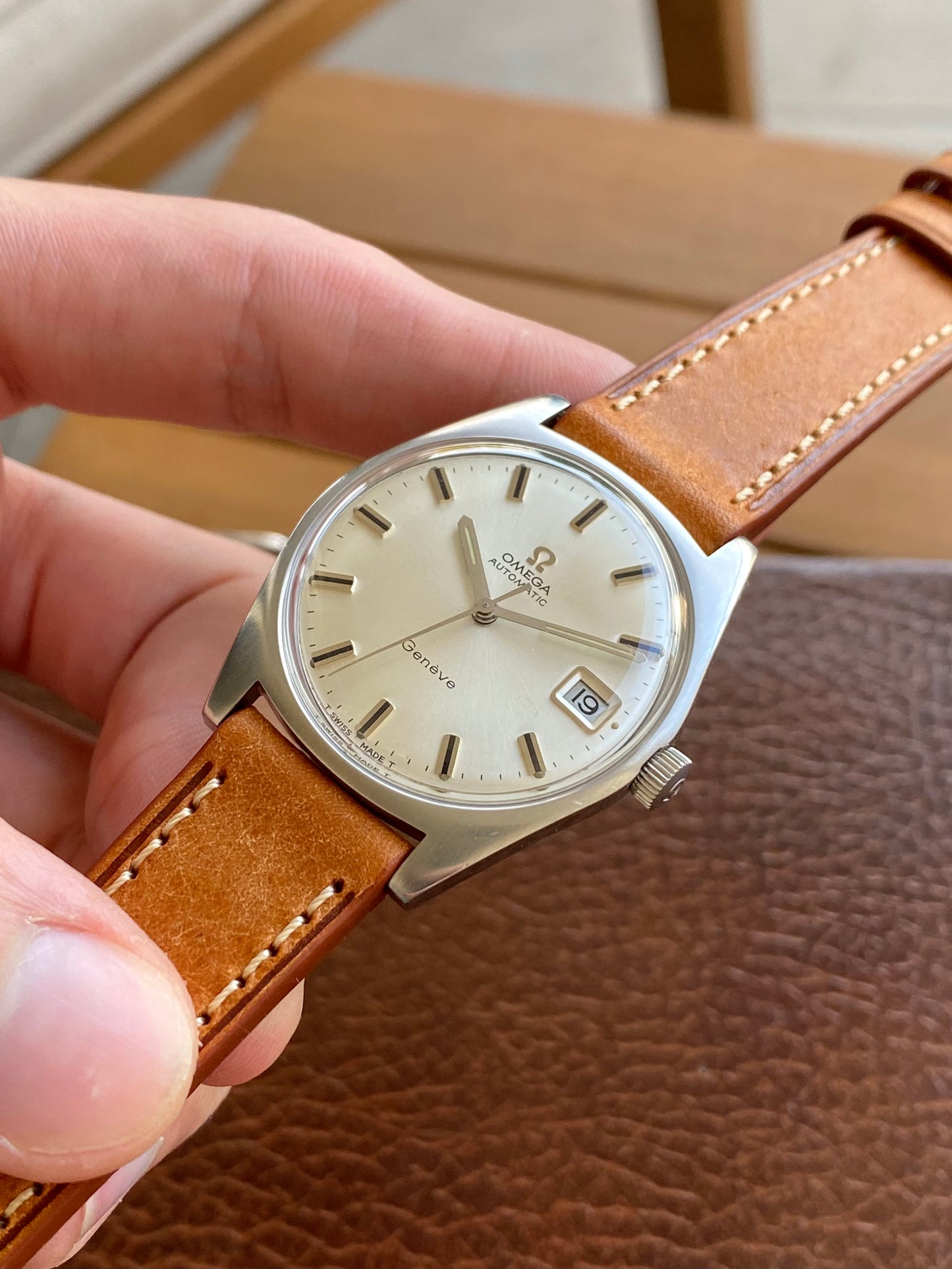 Omega Genève Automatic Cal.565 Montre Vintage Mécanique 166.041 - 1968