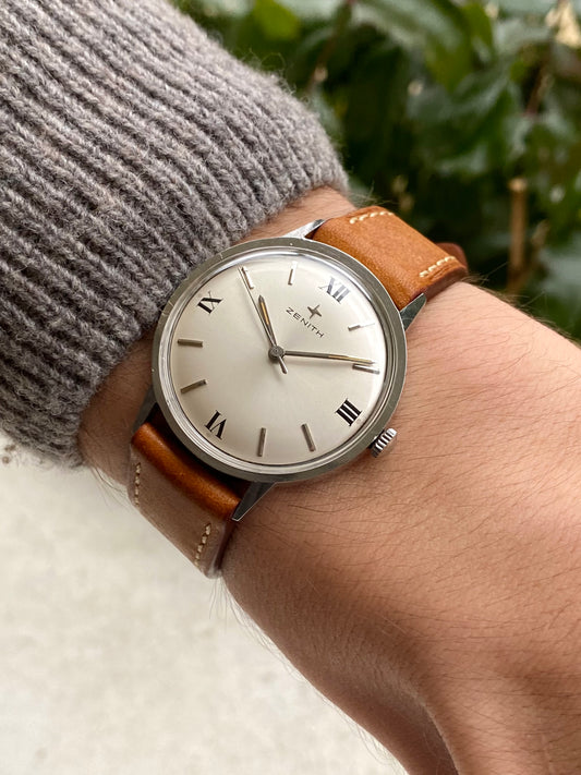 Zenith Montre Vintage Mécanique en Acier - Cal.2532 - 1960