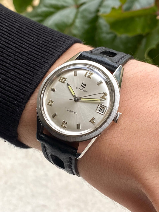 LIP Tempest Neuve NOS Montre Vintage Française R017A Mécanique 1960