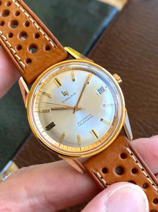 LIP Himalaya Automatic - France Montre Vintage Mécanique R153a Plaqué Or 1960