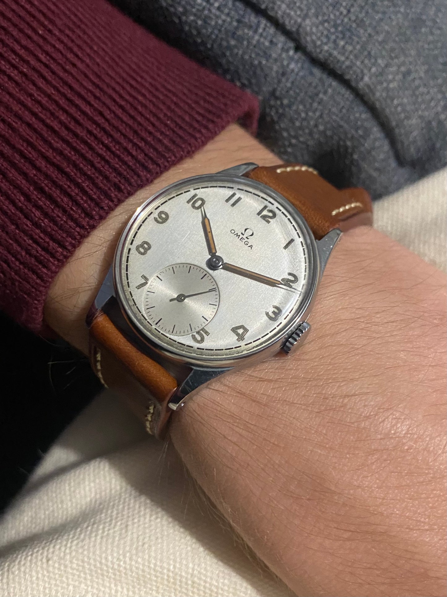 Omega 30t2 Montre Vintage Mécanique 1946