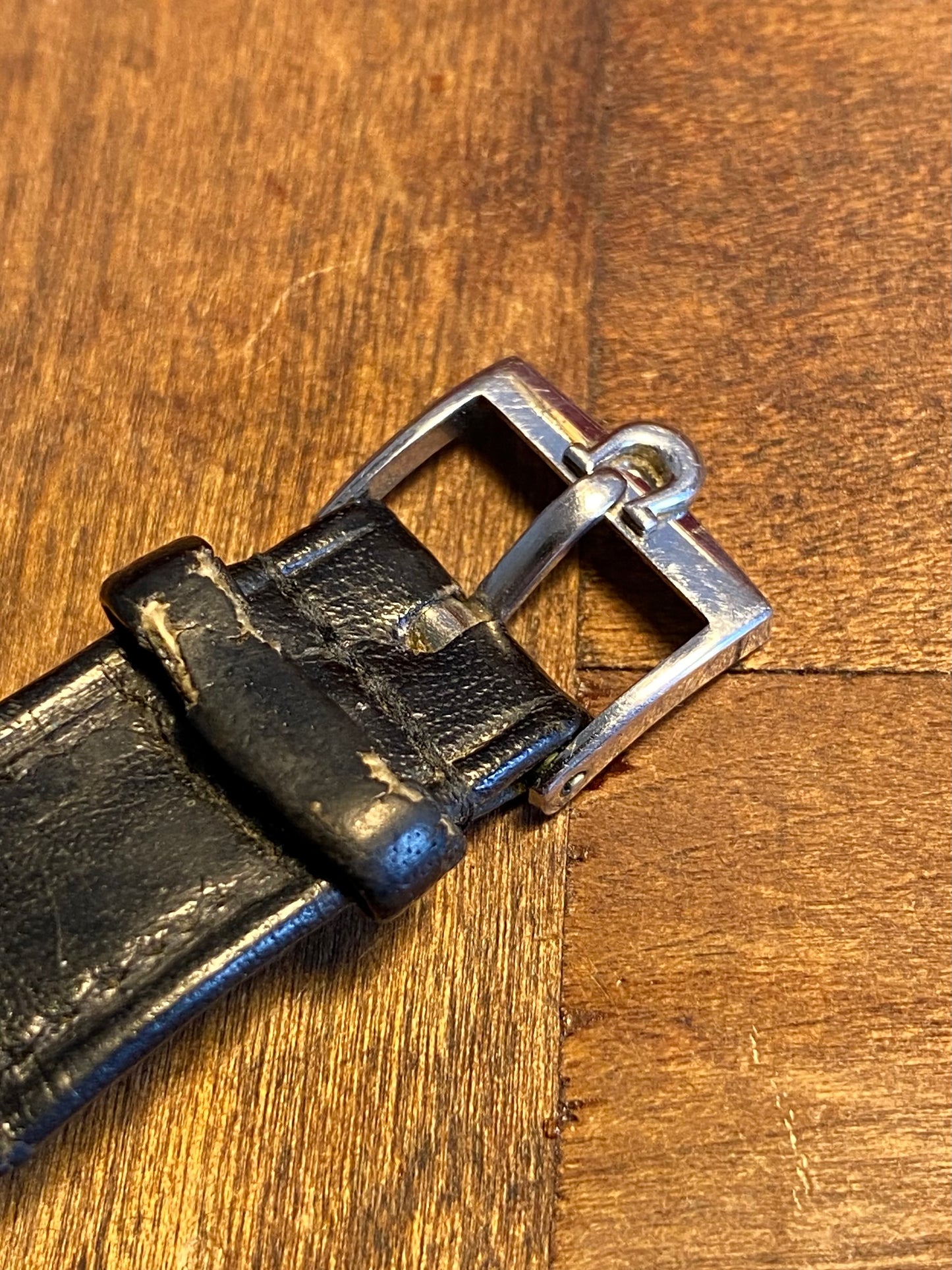 Omega Rectangle 111.057 Montre Vintage 620 Mécanique + Boîte Bracelet & Boucle Omega