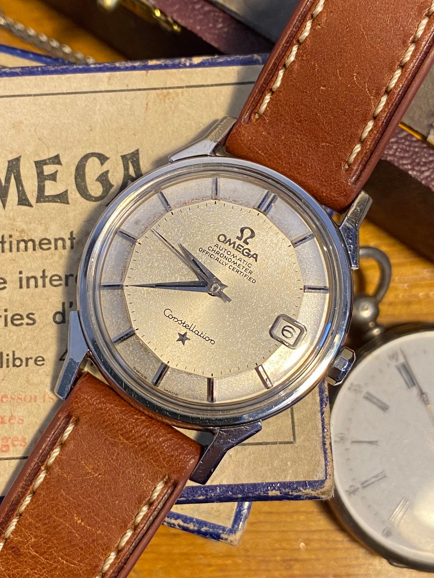 Omega Constellation Pie-Pan Automatic Montre Vintage 168.005 Cal.564 Mécanique 1968