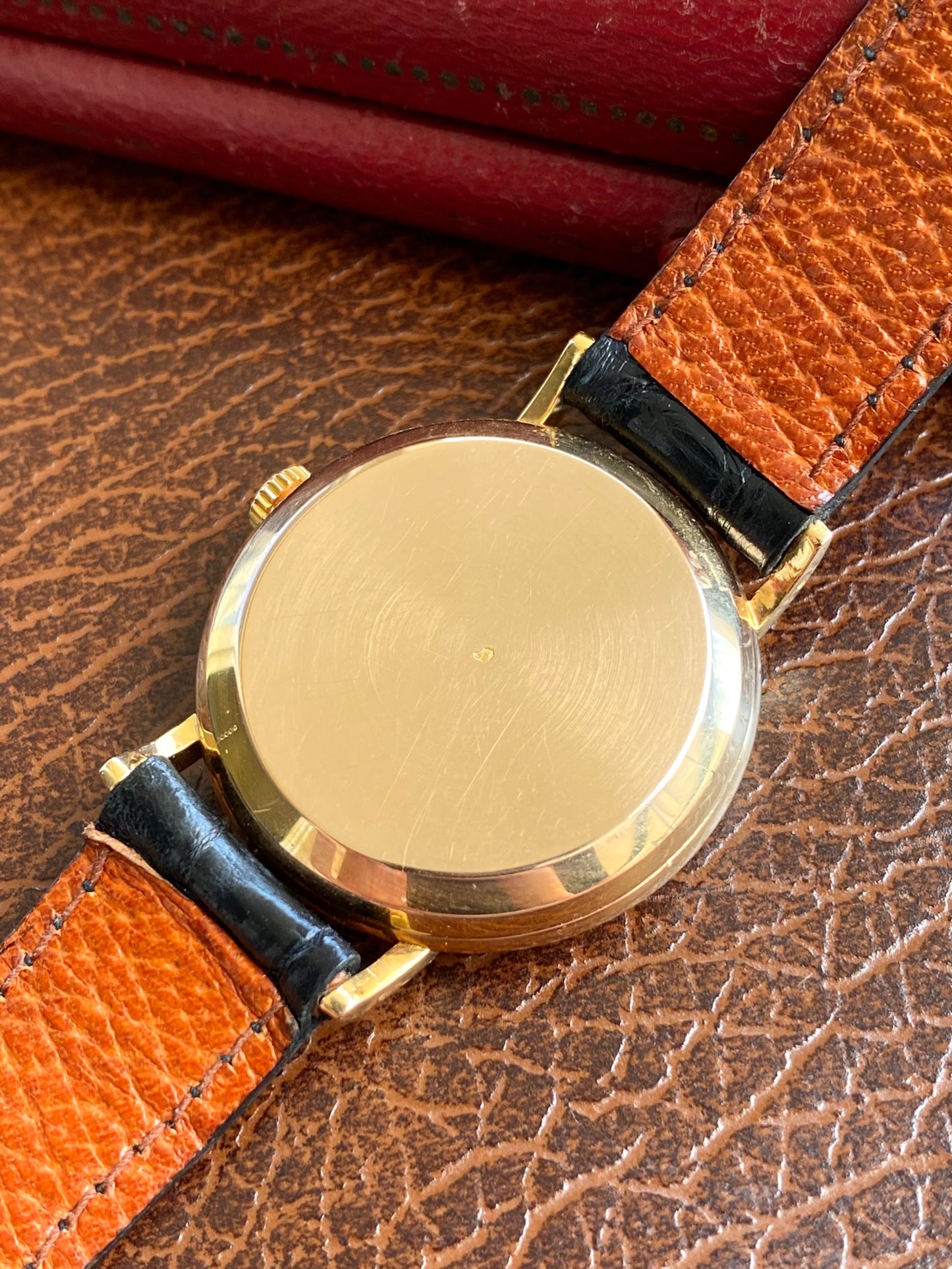 Omega Automatic Or Rose 18k 750/1000 Montre Vintage Mécanique Cal.354 Bumper 1953 + Écrin & Bracelet