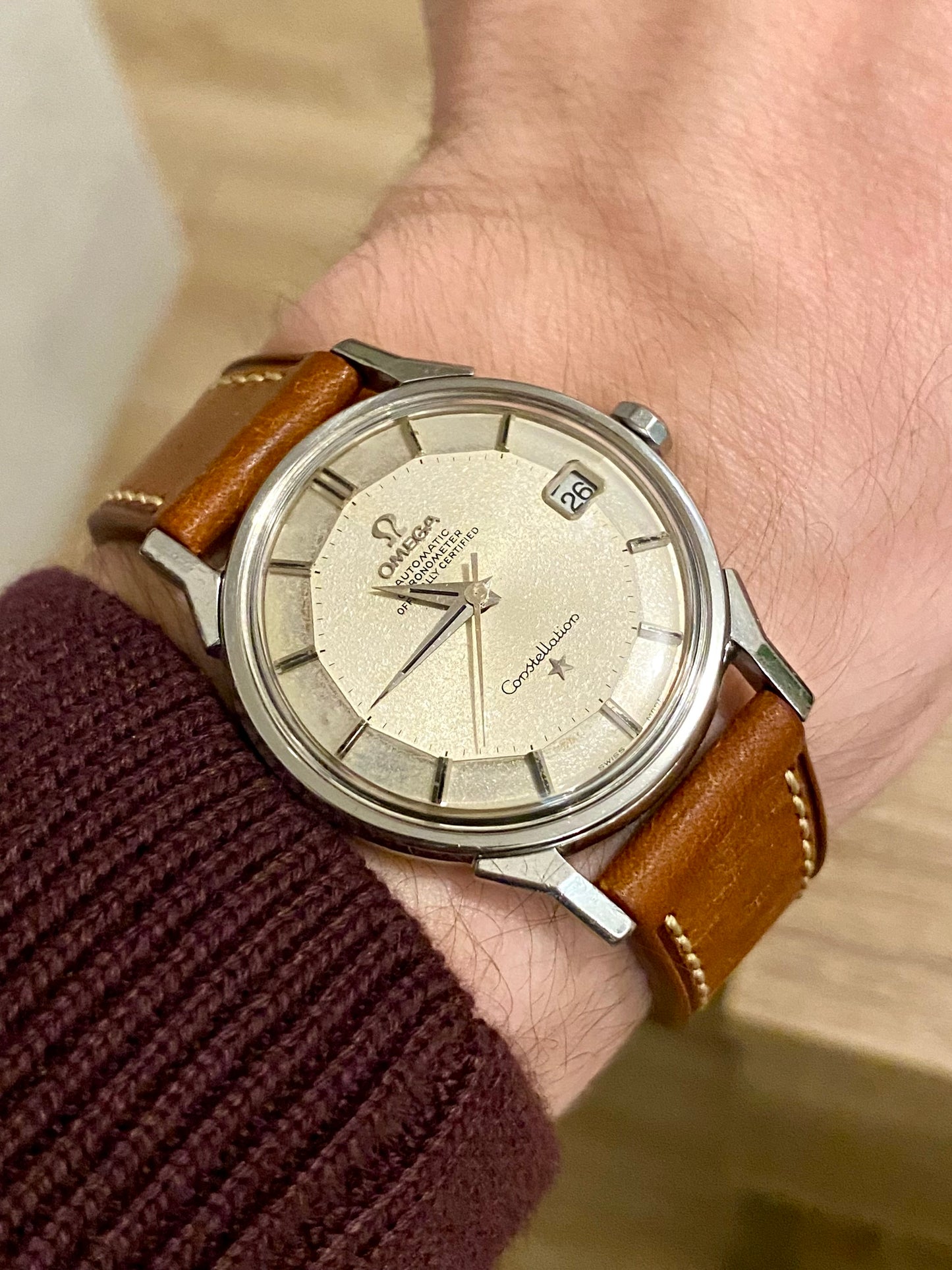 Omega Constellation Pie-Pan Automatic Montre Vintage 168.005 Cal.564 Mécanique 1968