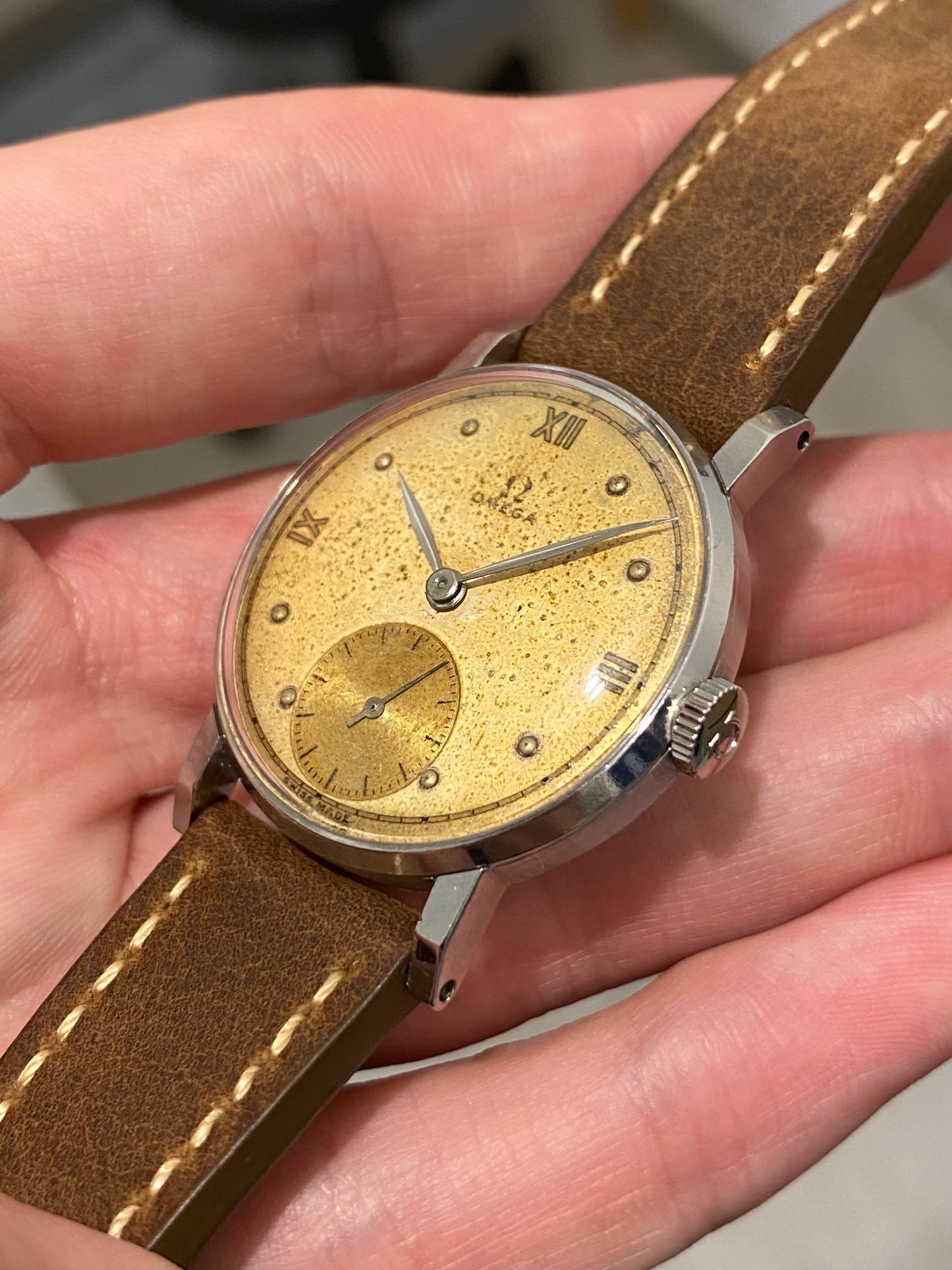 Omega 30t2 Réf 2243/5 Montre Vintage Mécanique 1946