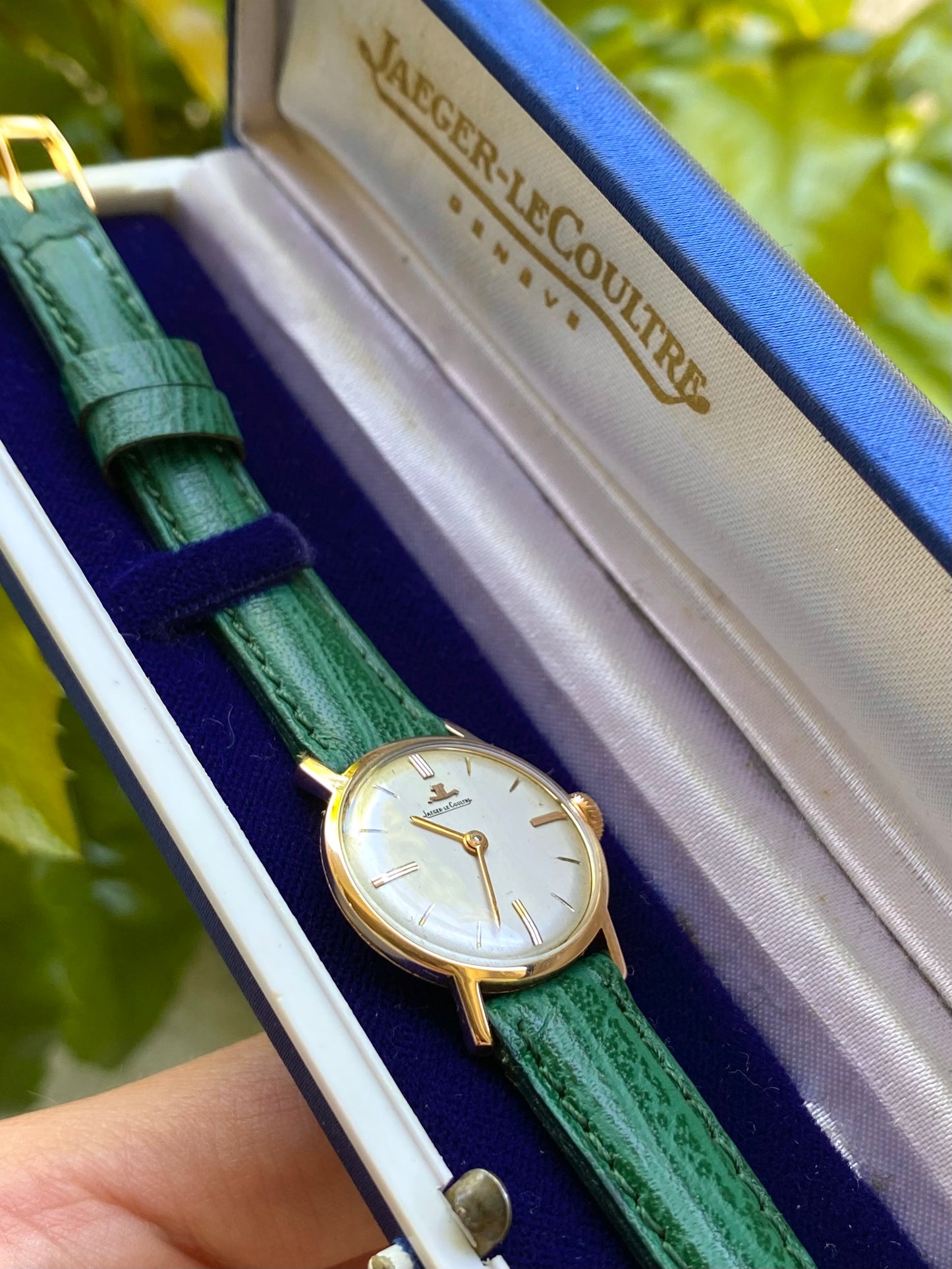 Jaeger-LeCoultre Lady en Or Rose 18k 750/1000 Montre Vintage Mécanique Dame 1960 + Boîte