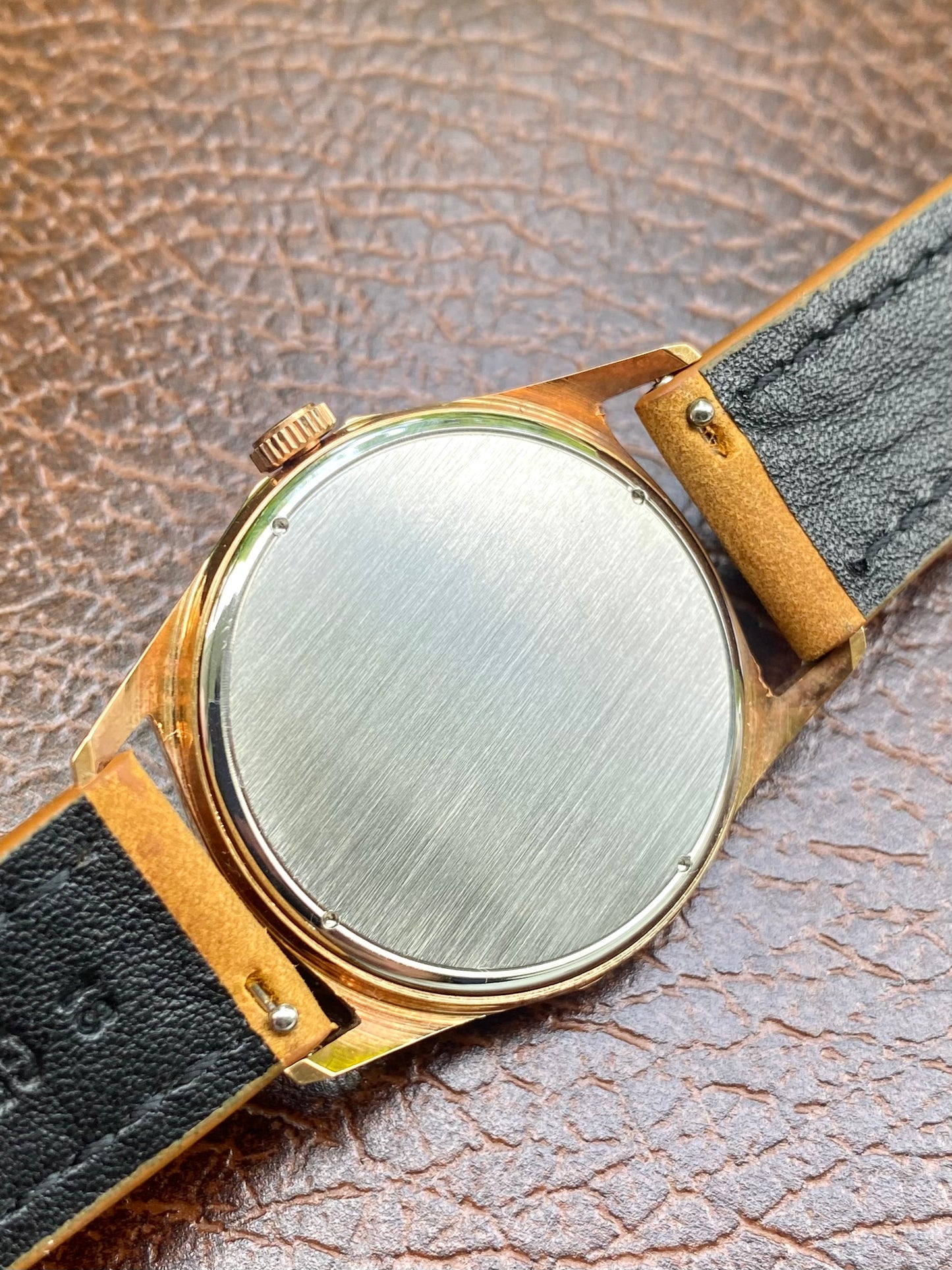 Nerlex Datographe NOS New Old Stock Montre Vintage Mécanique Plaqué Or 1960