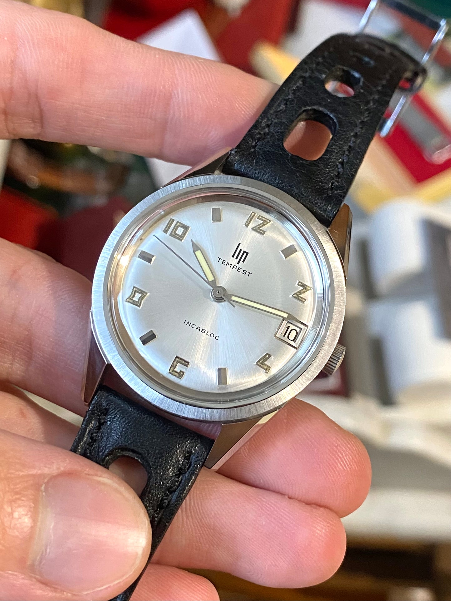 LIP Tempest Neuve NOS Montre Vintage Française R017A Mécanique 1960