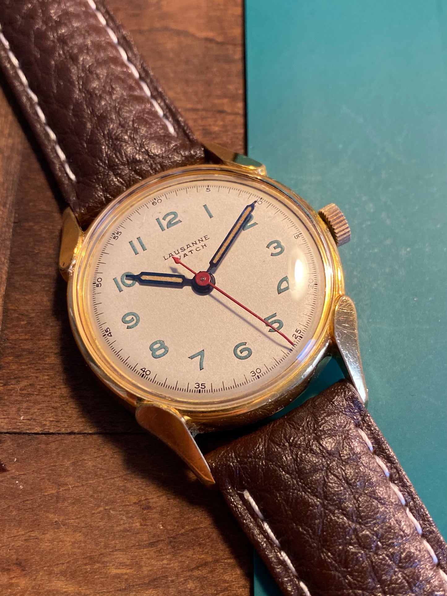 Lausanne Montre Vintage Mécanique 1950