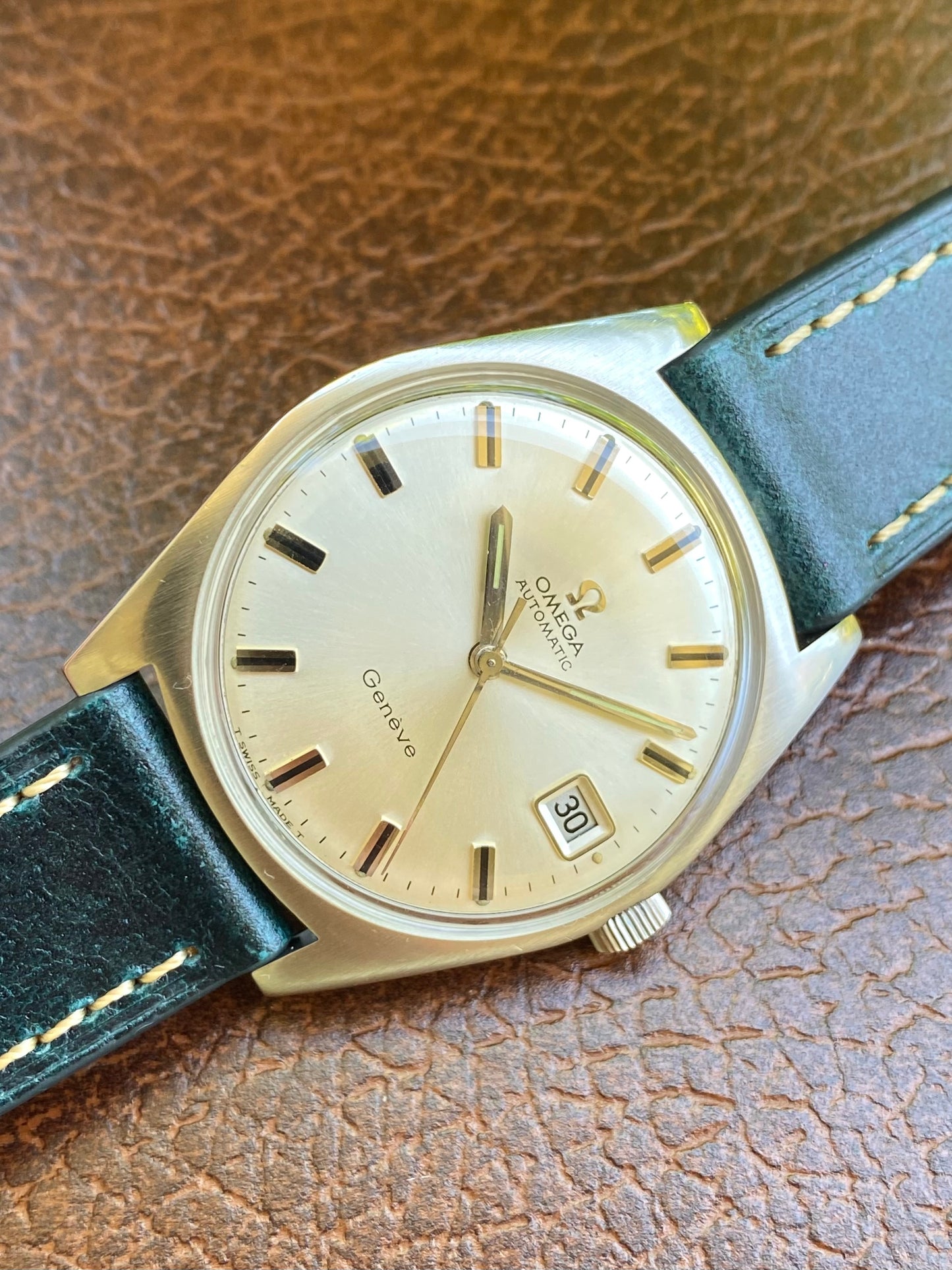 Omega Genève Automatic Cal.565 Montre Vintage Mécanique 166.041 - 1968