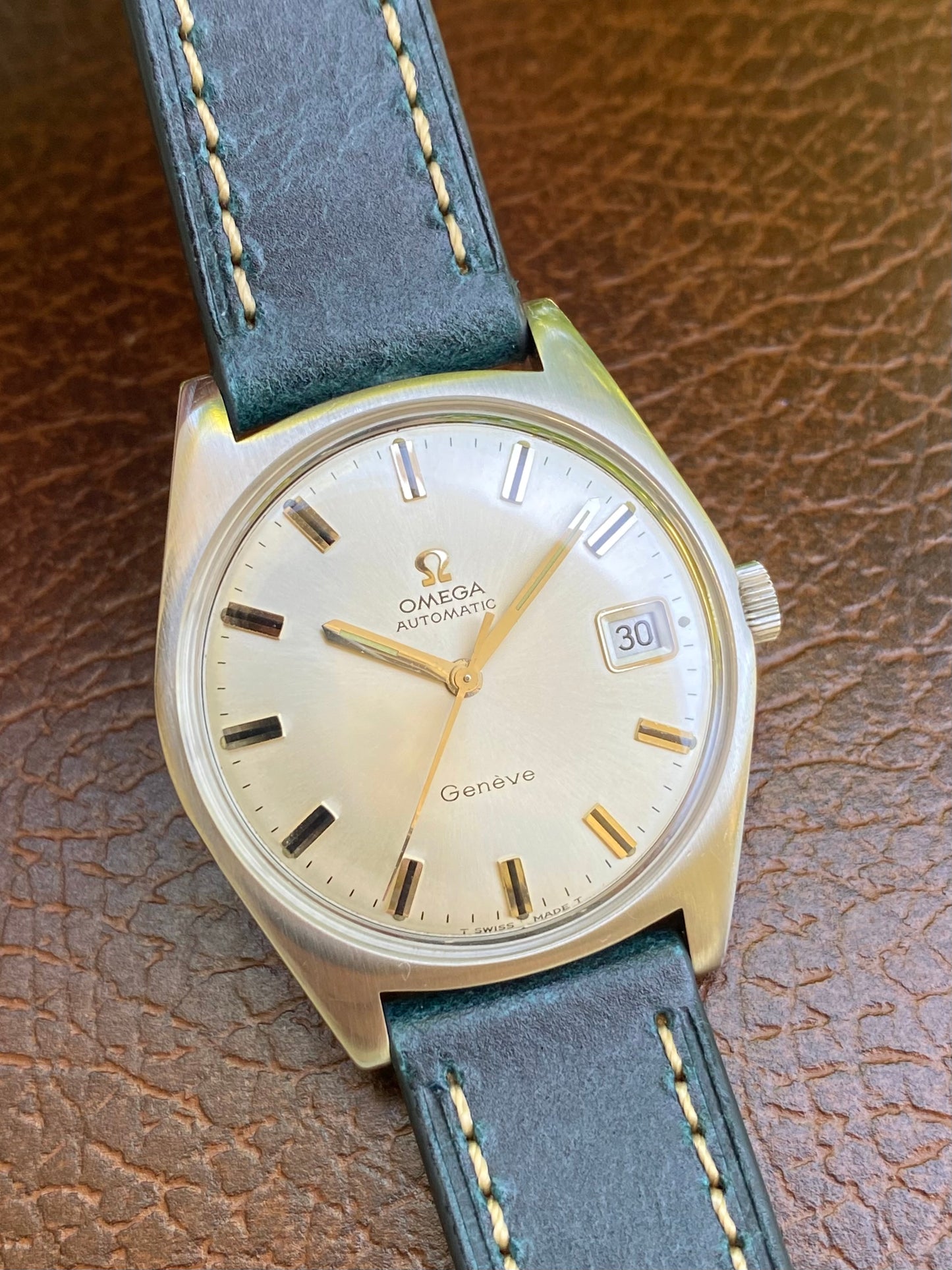 Omega Genève Automatic Cal.565 Montre Vintage Mécanique 166.041 - 1968