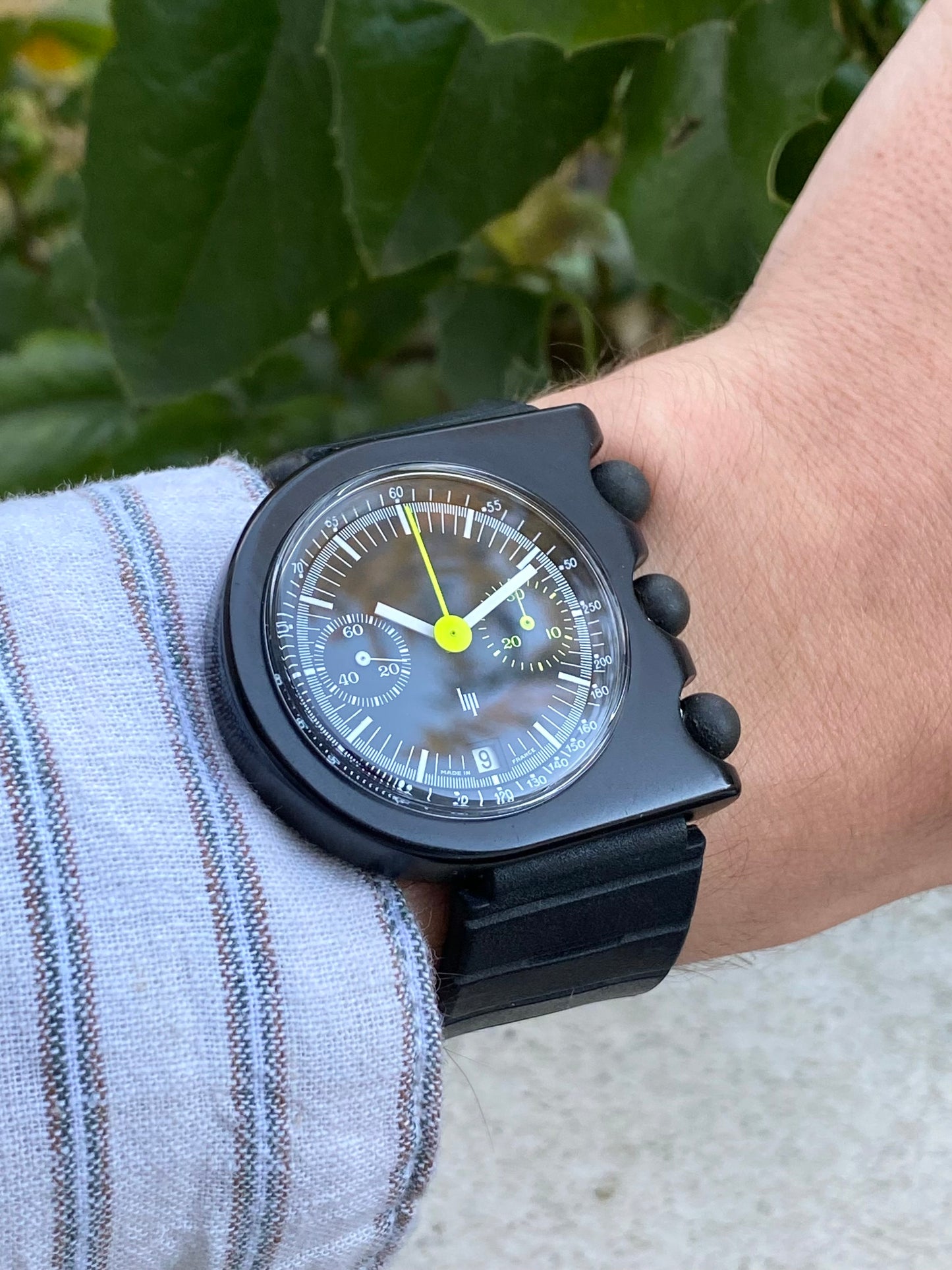 LIP Mach 2000 Chronograph Valjoux 7734 - Roger Tallon - Montre Vintage Mécanique - 1970
