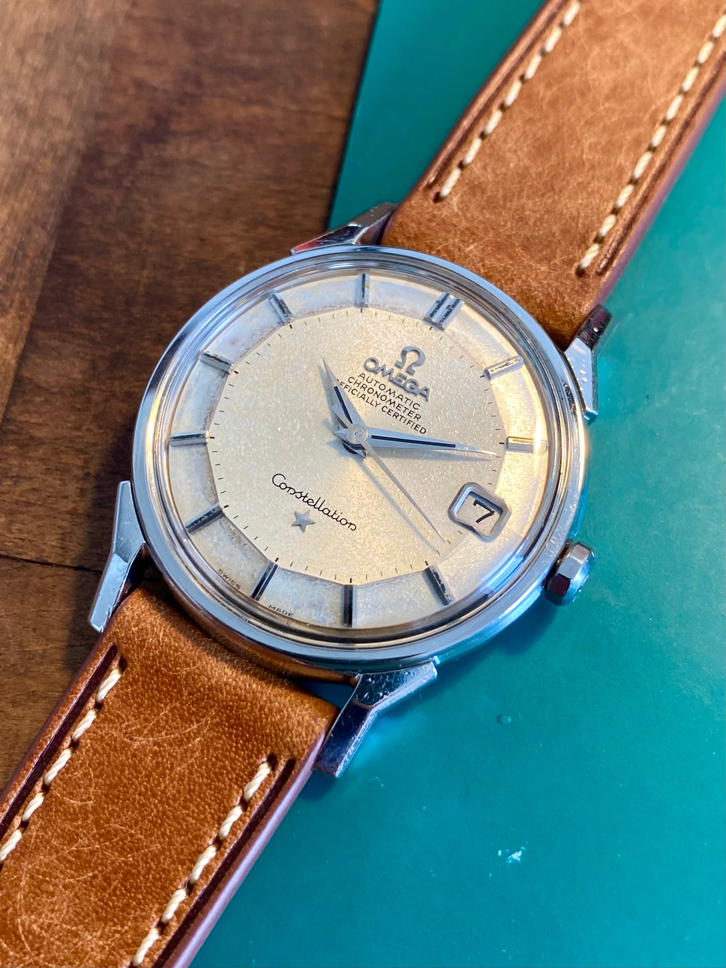 Omega Constellation Pie-Pan Automatic Montre Vintage 168.005 Cal.564 Mécanique 1968