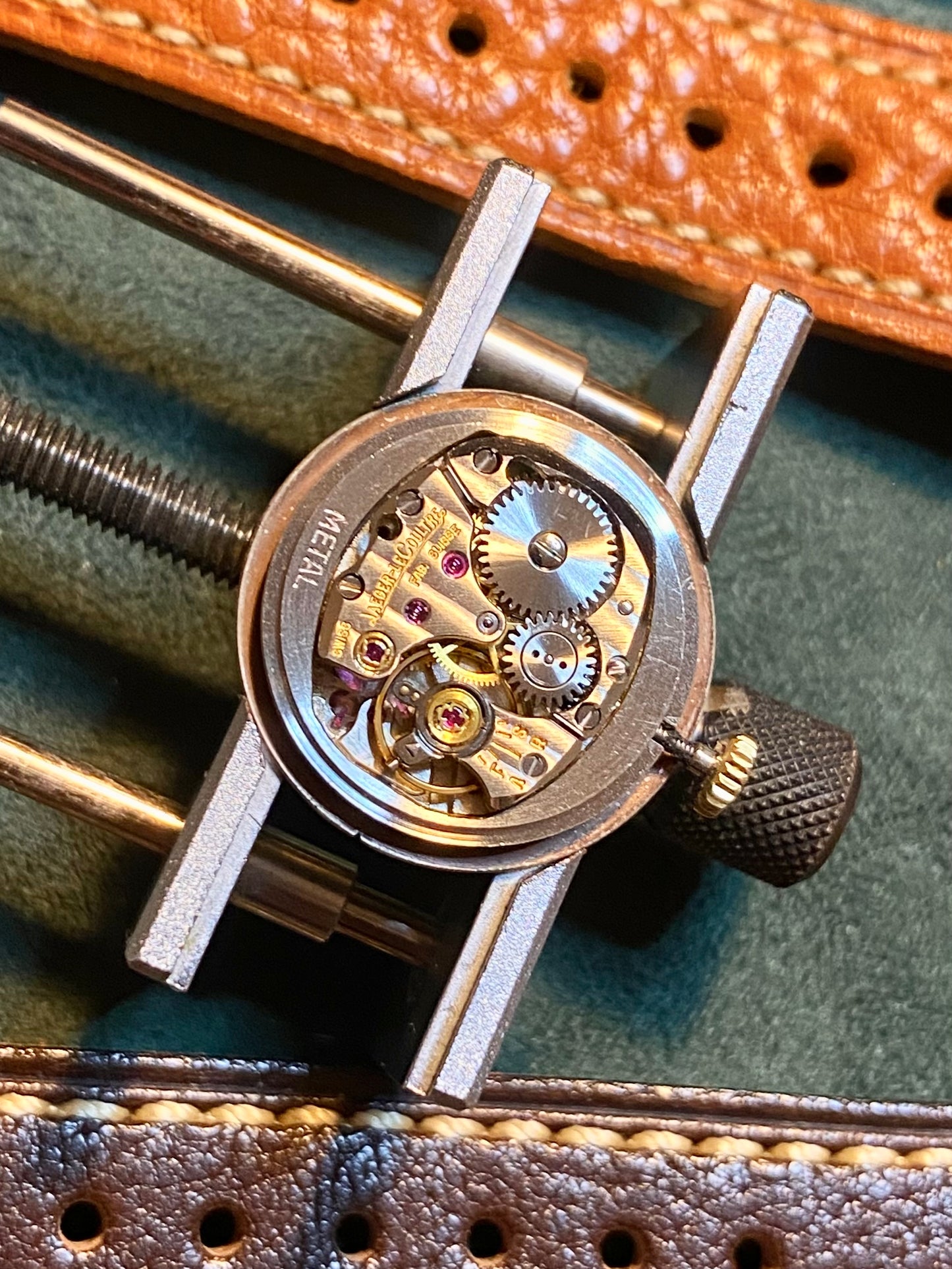 Jaeger-LeCoultre Lady Montre Femme Plaqué Or Vintage Mécanique 1960