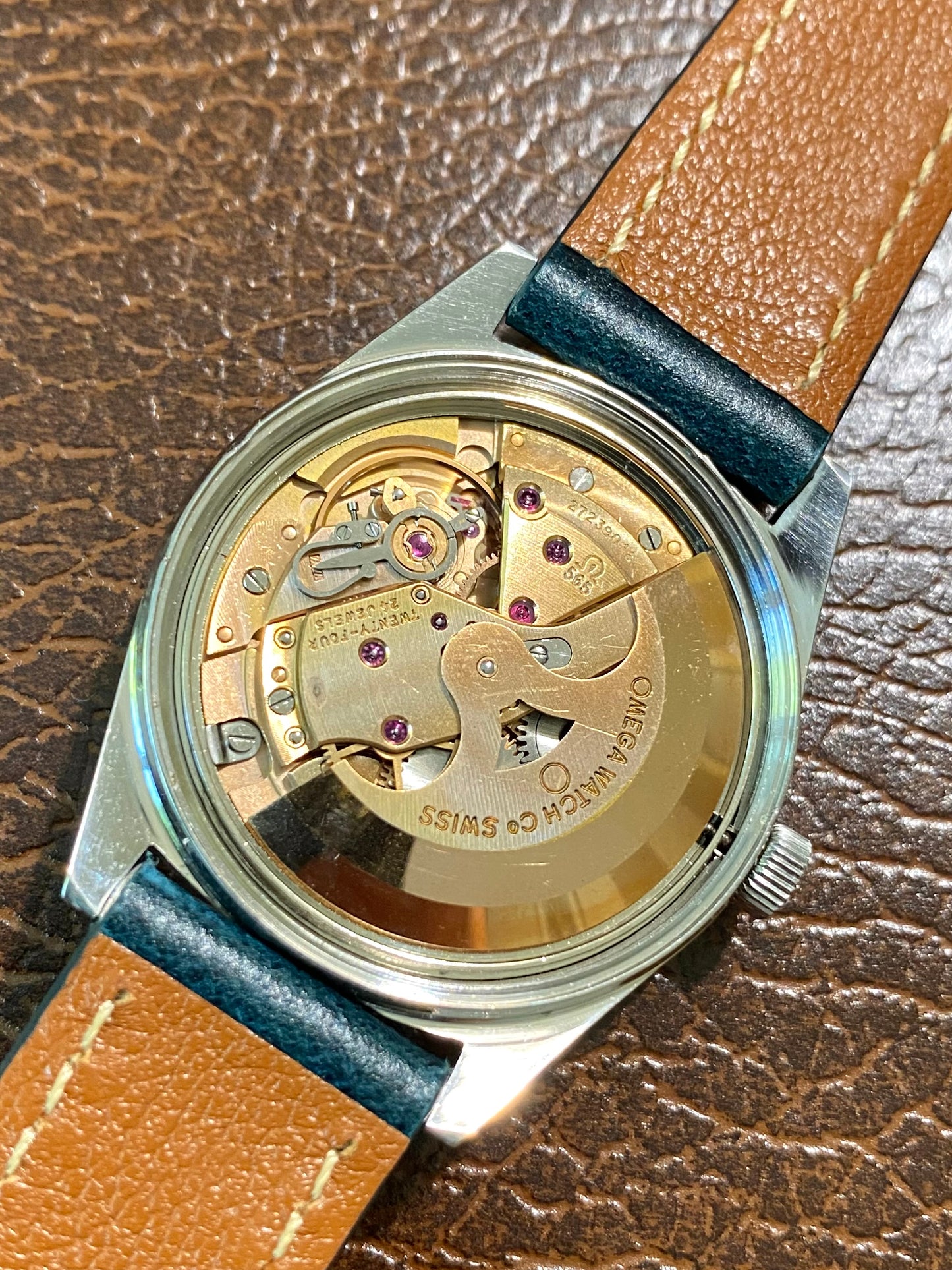 Omega Genève Automatic Cal.565 Montre Vintage Mécanique 166.041 - 1968
