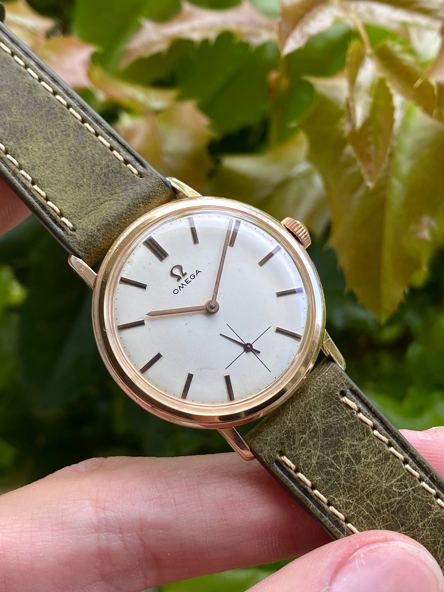 Omega Montre Vintage Mécanique Plaqué Or Cal.269 Réf. 121.002-62 - 1962