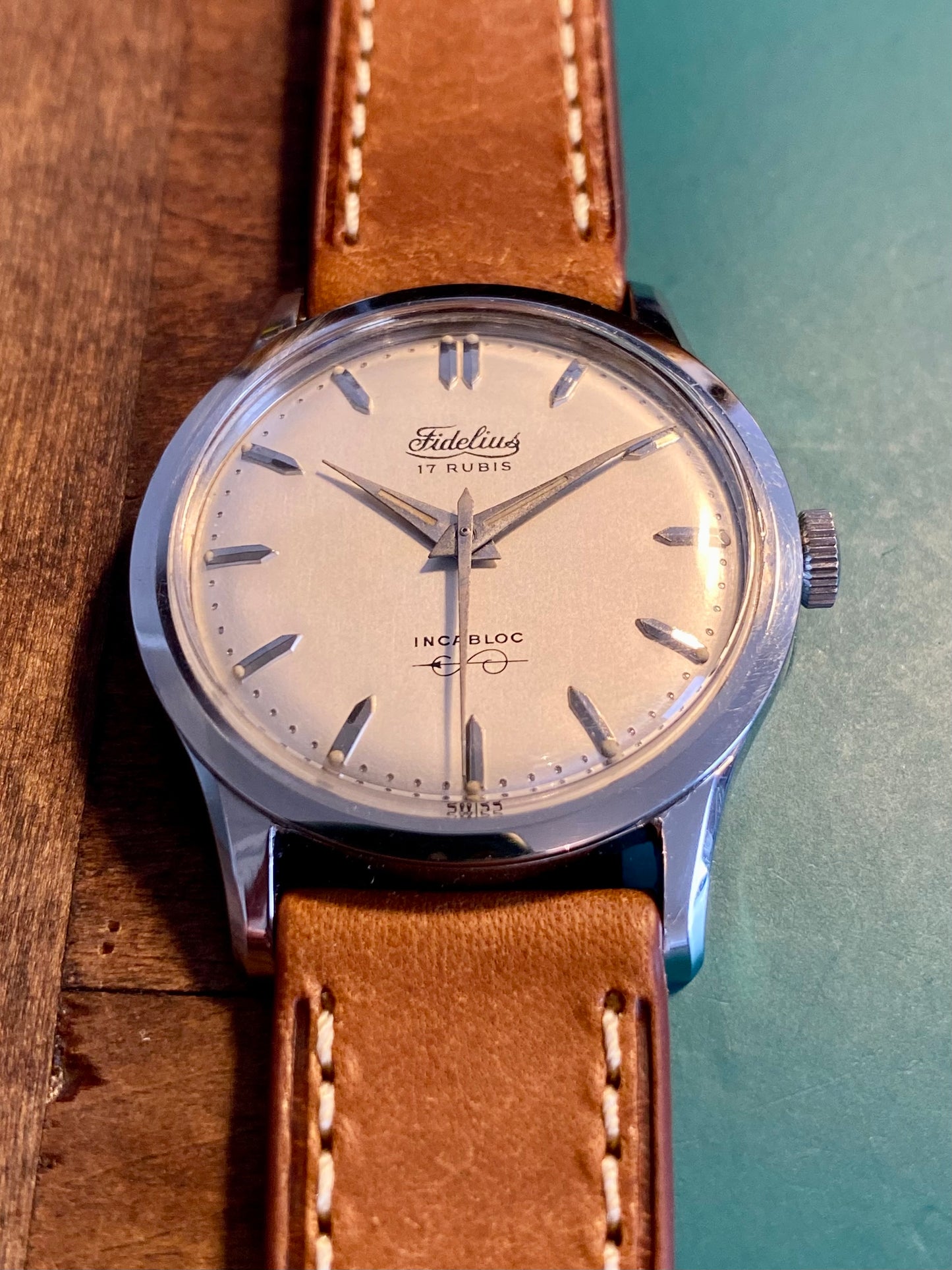Fidelius Swiss Montre Vintage Mécanique 1960