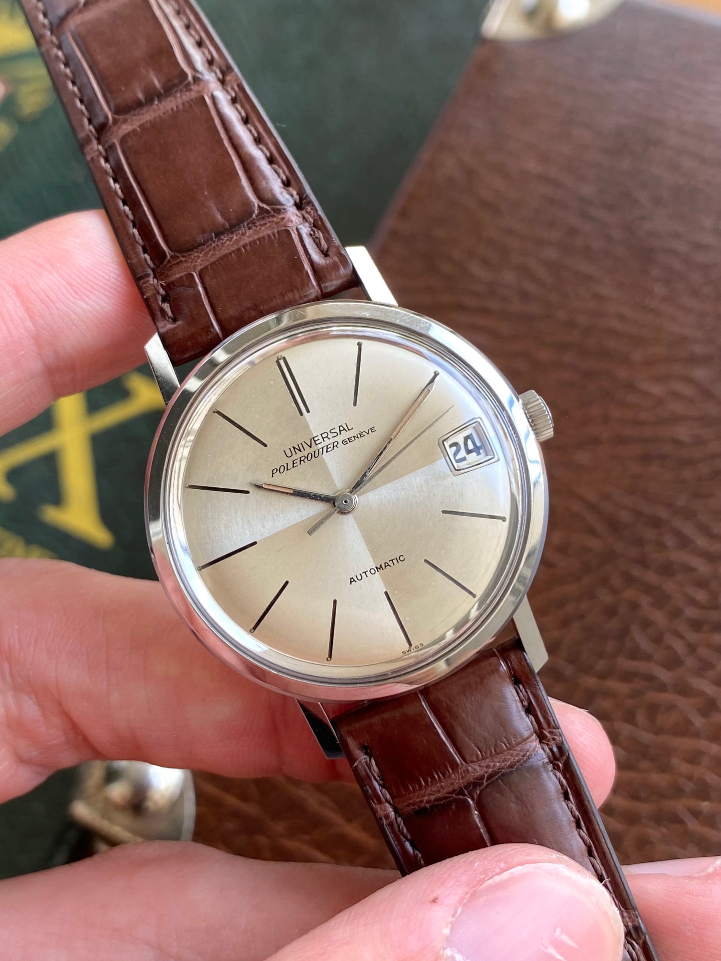 Universal Polerouter Genève Automatic Microtor - Ref.204604-4 - Cal. 218-2 - Montre Vintage Mécanique 1960