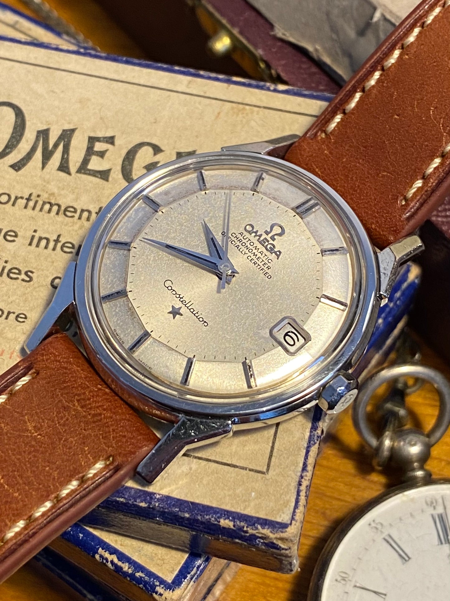 Omega Constellation Pie-Pan Automatic Montre Vintage 168.005 Cal.564 Mécanique 1968