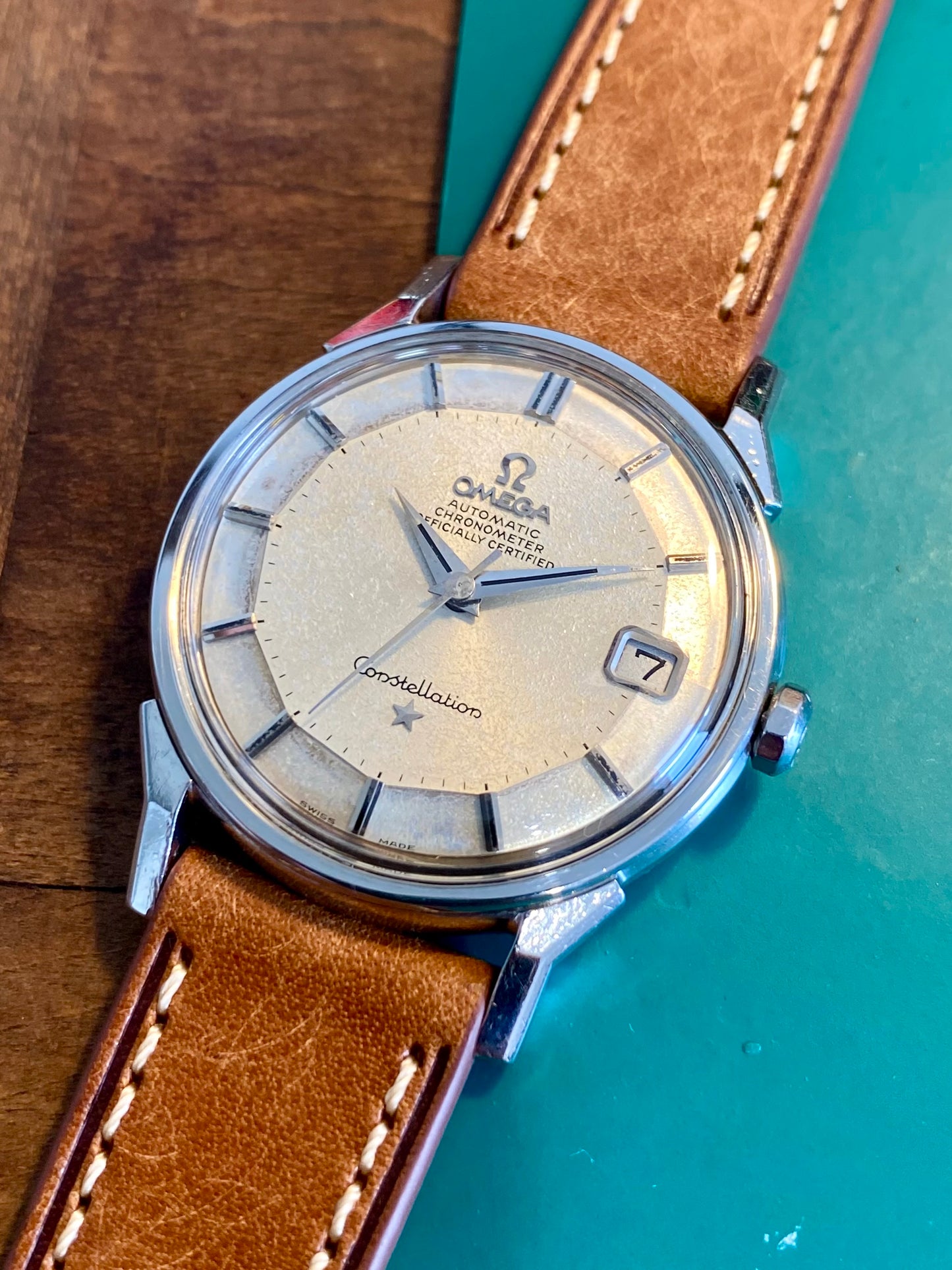 Omega Constellation Pie-Pan Automatic Montre Vintage 168.005 Cal.564 Mécanique 1968